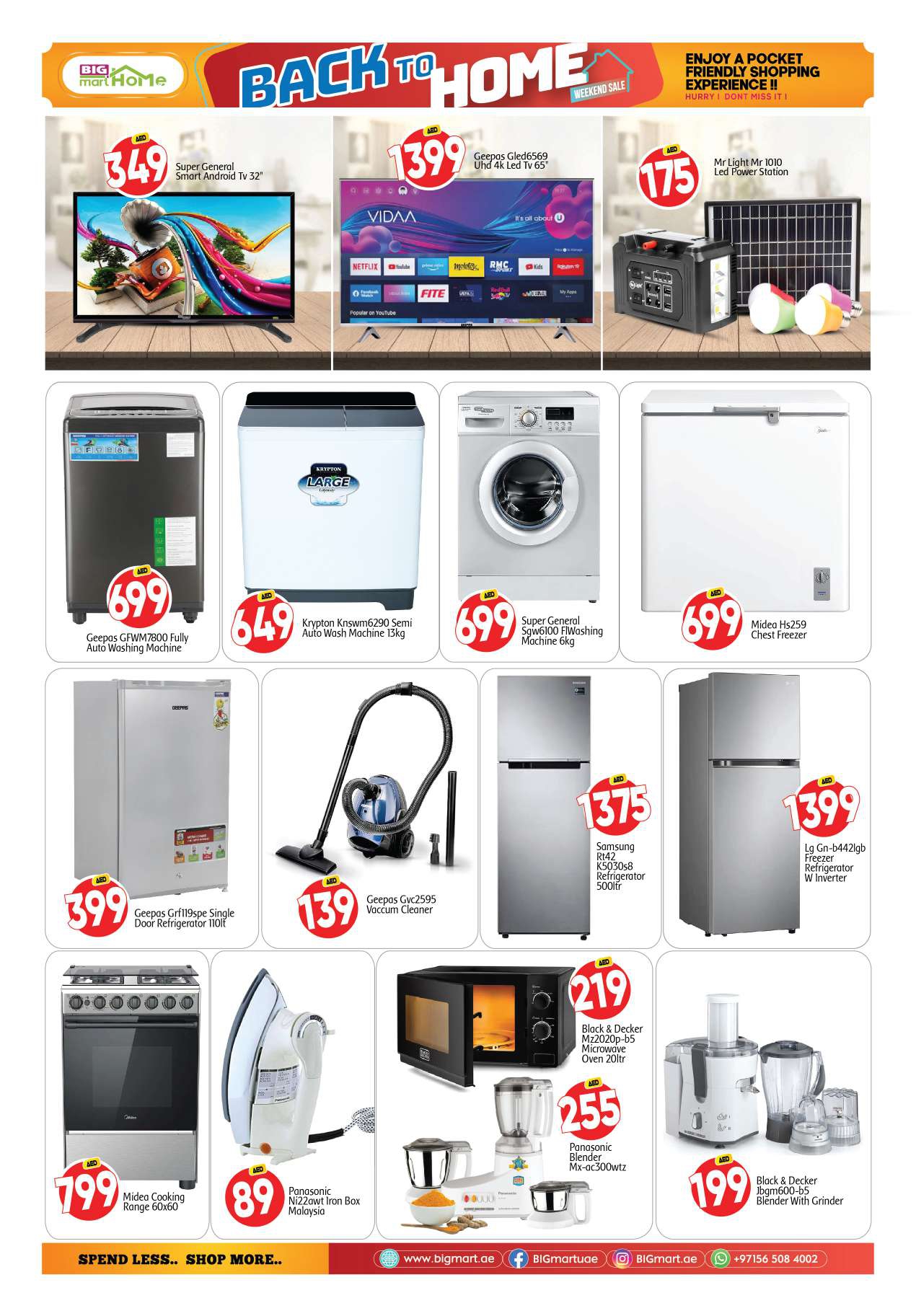 Page 15 at Back to Home Deals at Big mart UAE