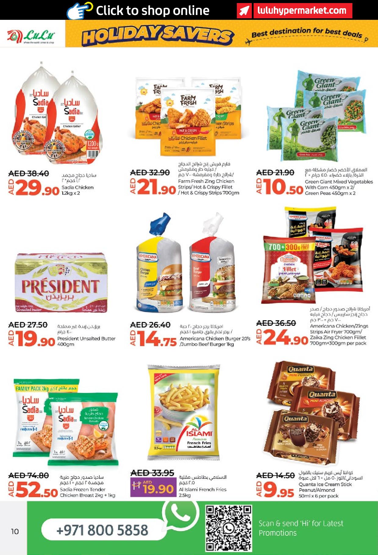 Page 10 at Holiday Savers at LULU Abu Dhabi & Al Ain