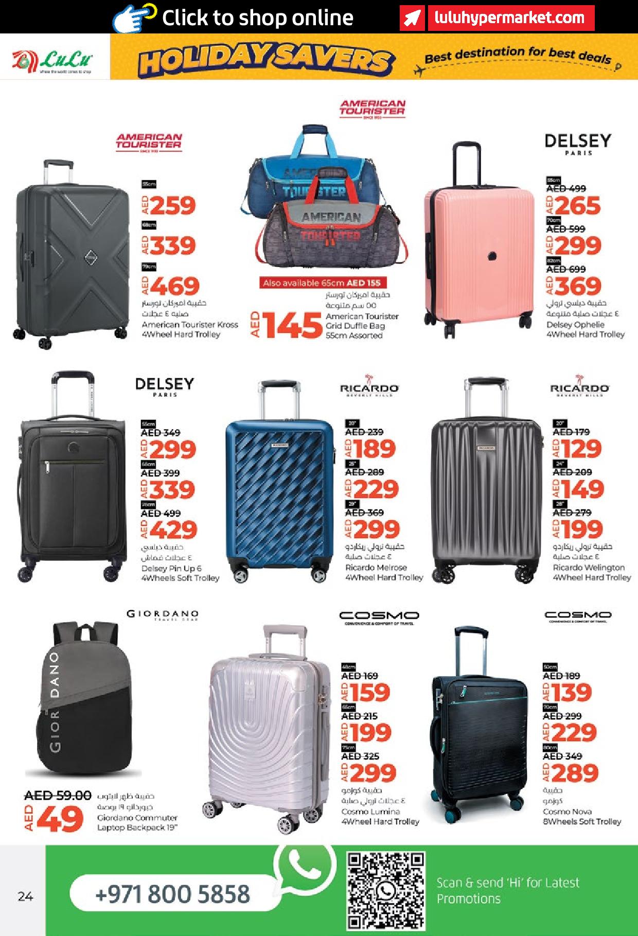 Page 24 at Holiday Savers at LULU Abu Dhabi & Al Ain