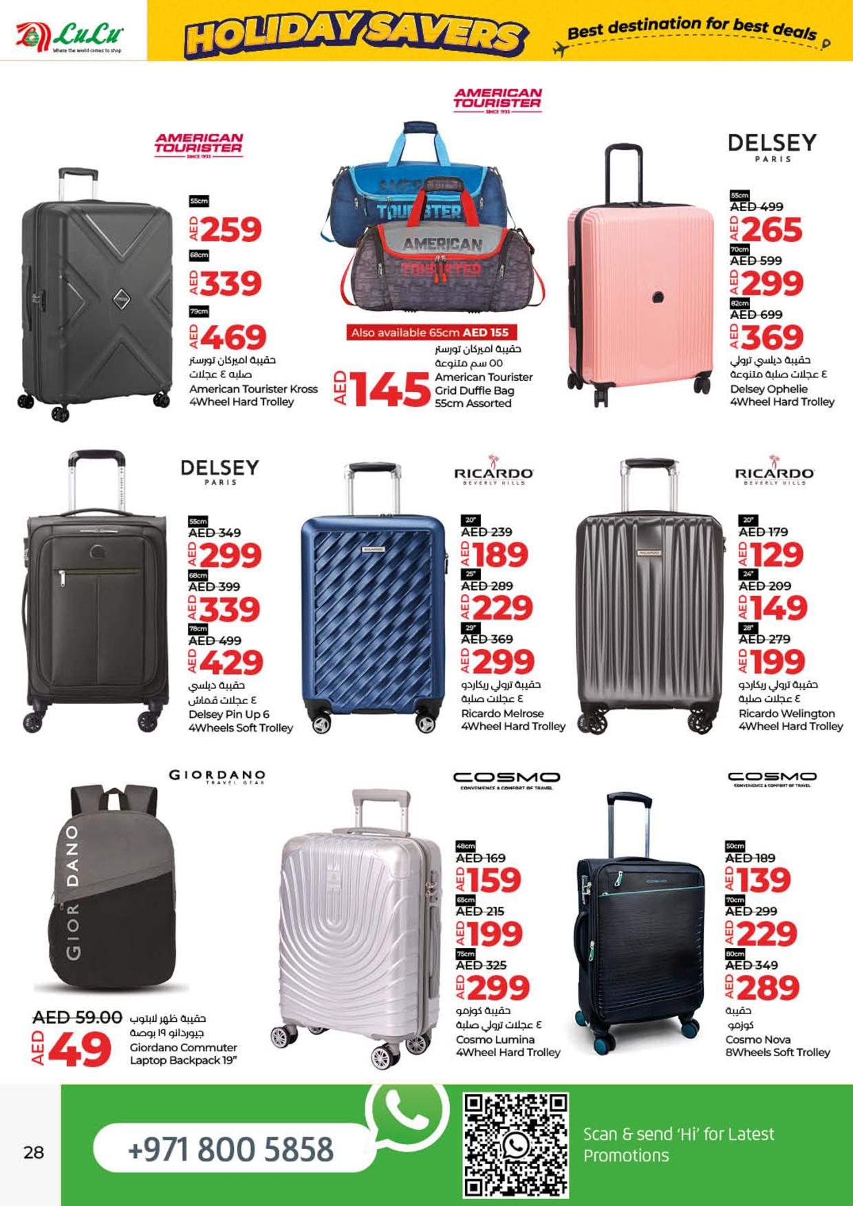 Page 28 at Holiday Savers at LULU UAE Dubai ,Umm Al Quwain ,RAK ,Fujairah and Dibba