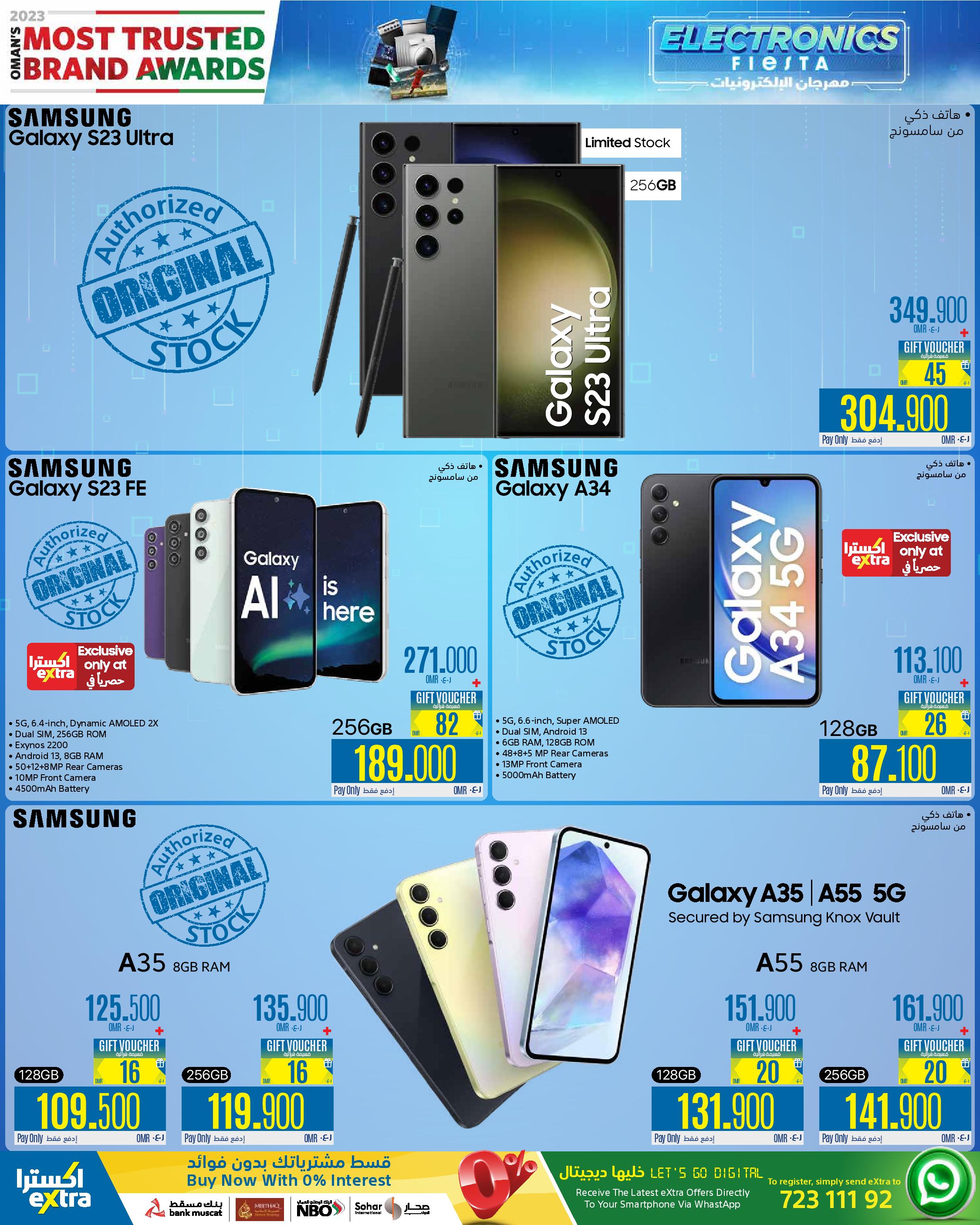 Page 4 at Electronics Fiesta Deals at eXtra Stores Oman