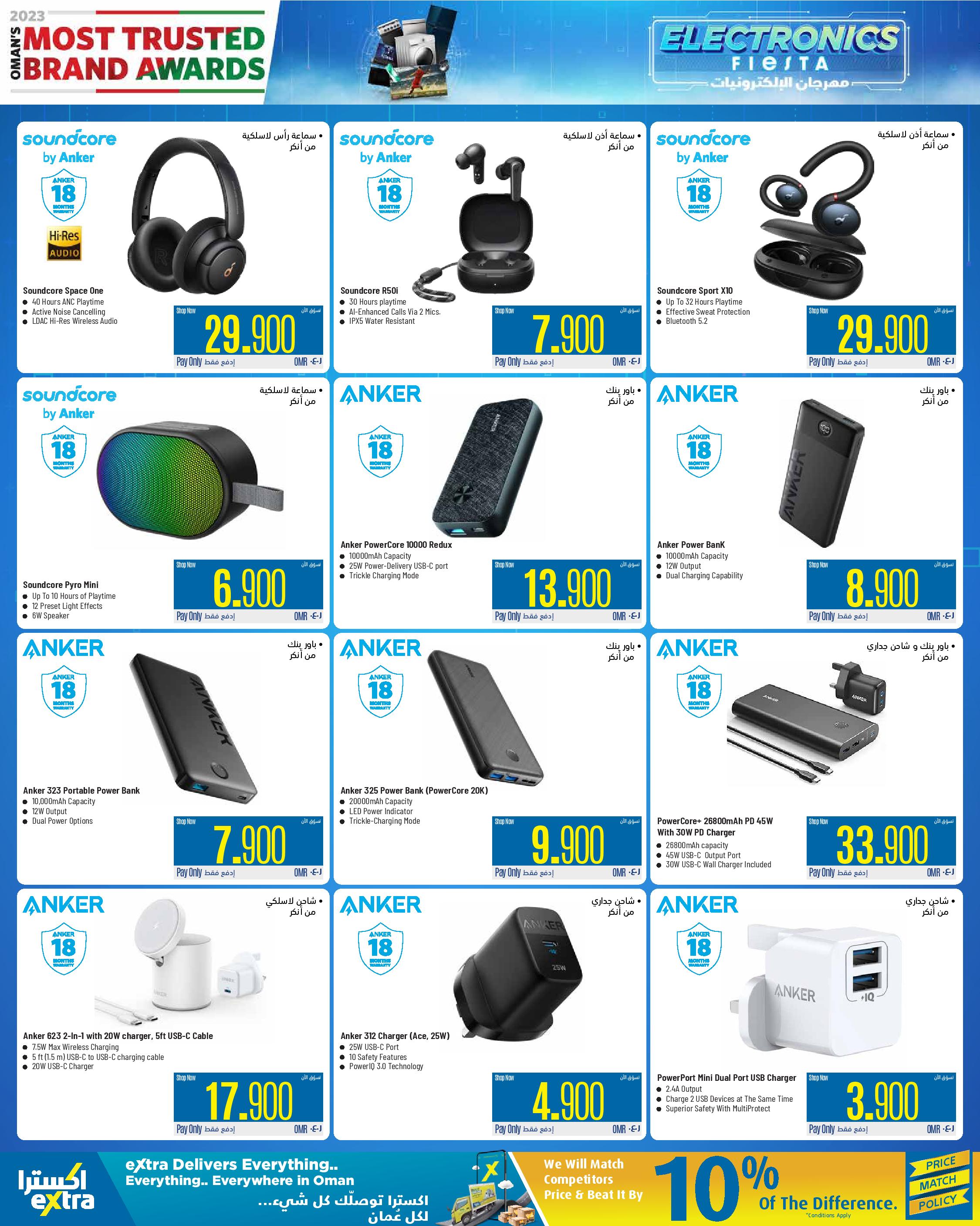 Page 9 at Electronics Fiesta Deals at eXtra Stores Oman