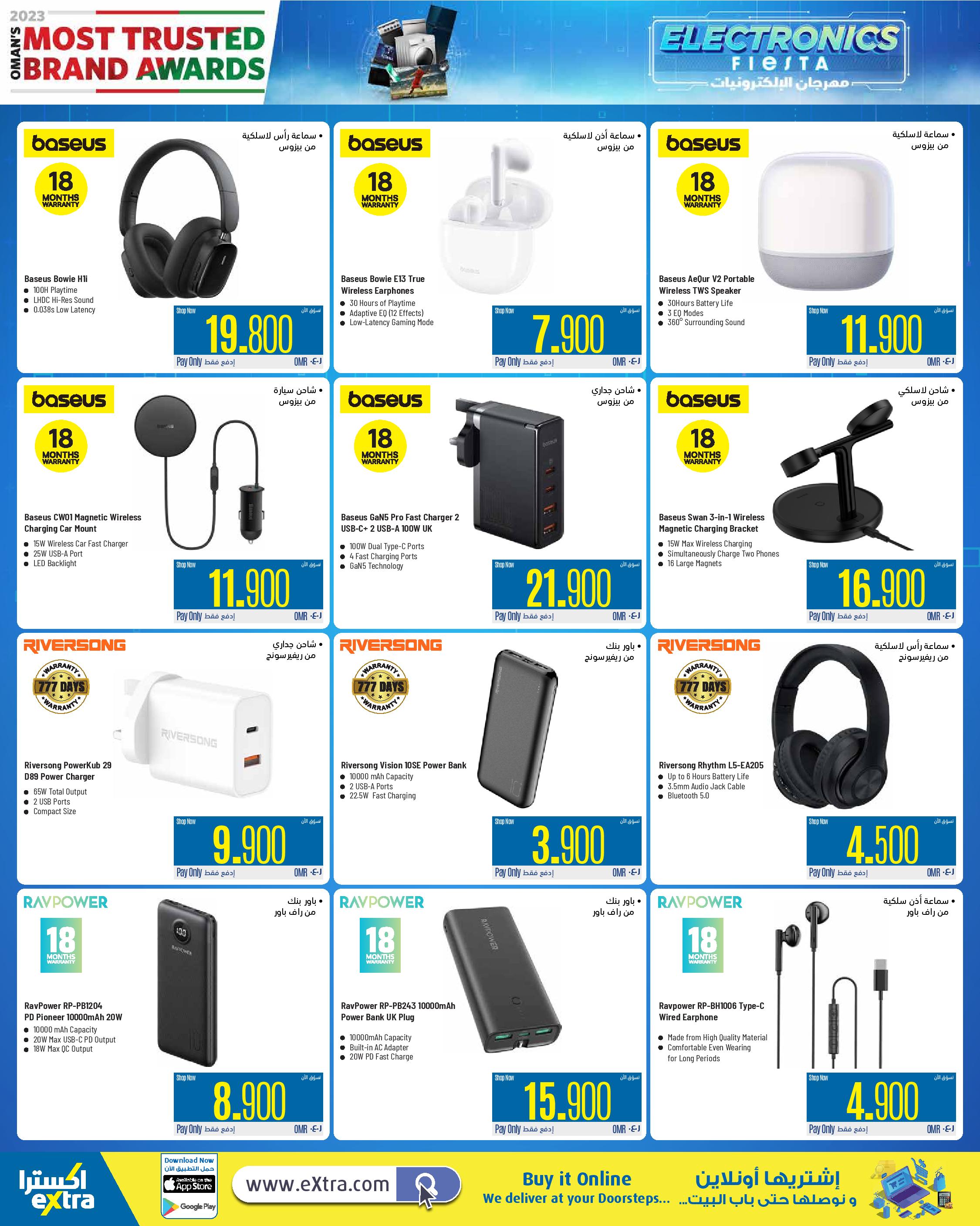 Page 10 at Electronics Fiesta Deals at eXtra Stores Oman