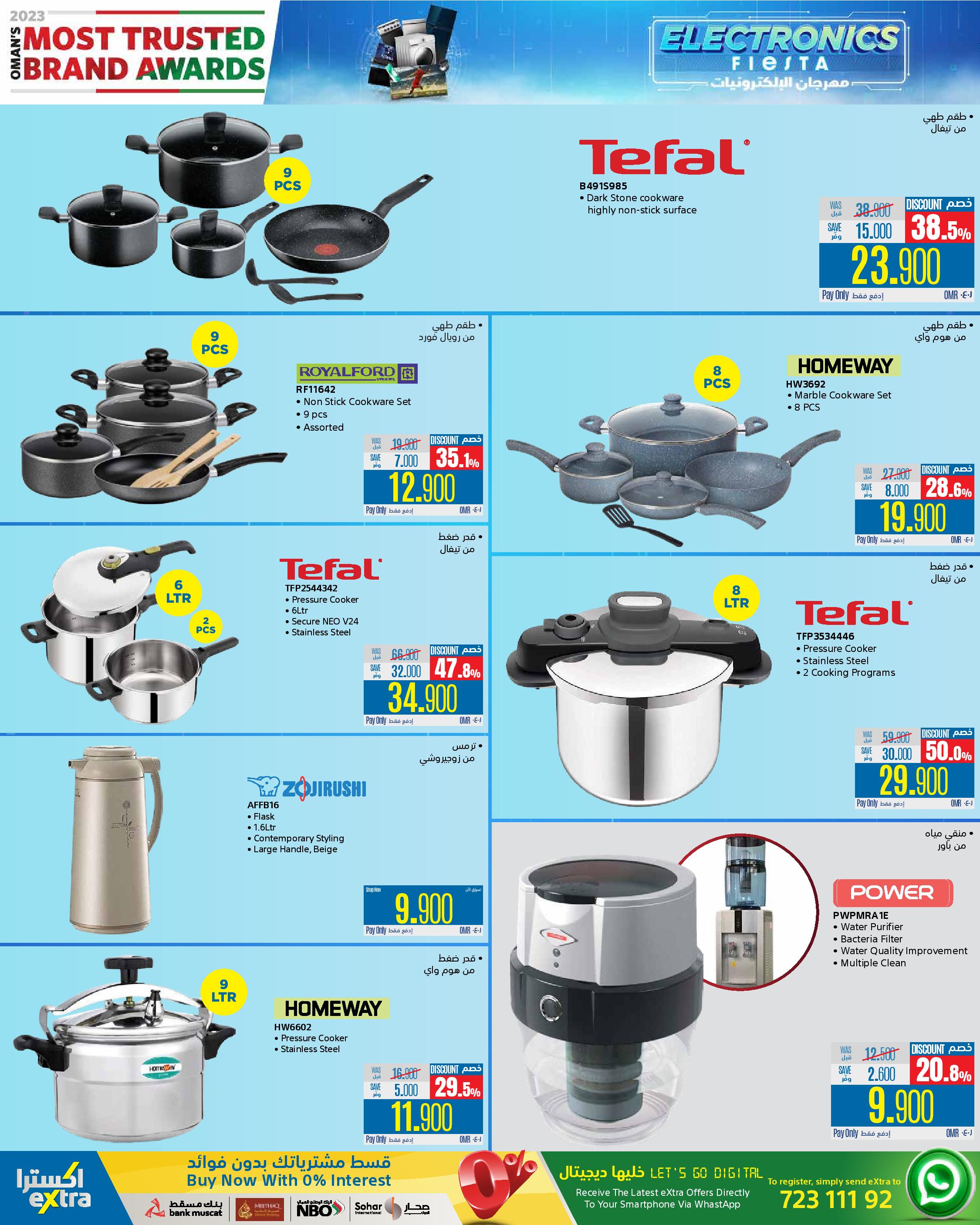 Page 26 at Electronics Fiesta Deals at eXtra Stores Oman