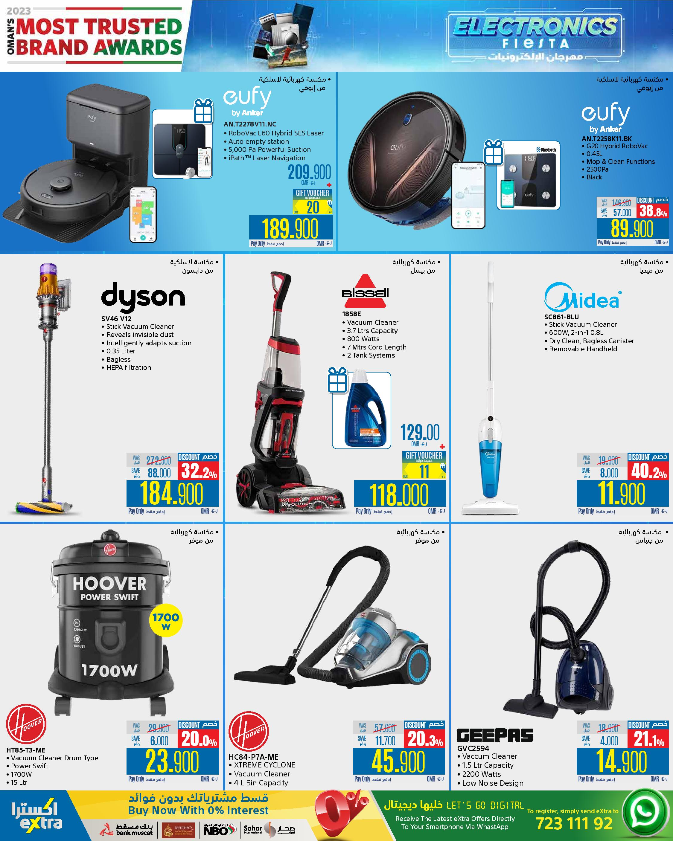 Page 31 at Electronics Fiesta Deals at eXtra Stores Oman