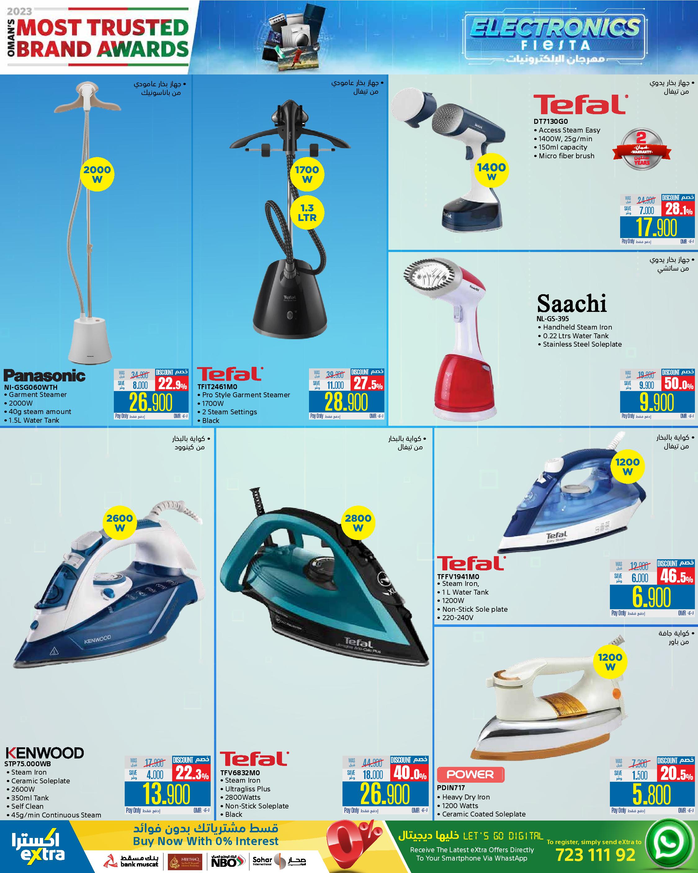 Page 32 at Electronics Fiesta Deals at eXtra Stores Oman