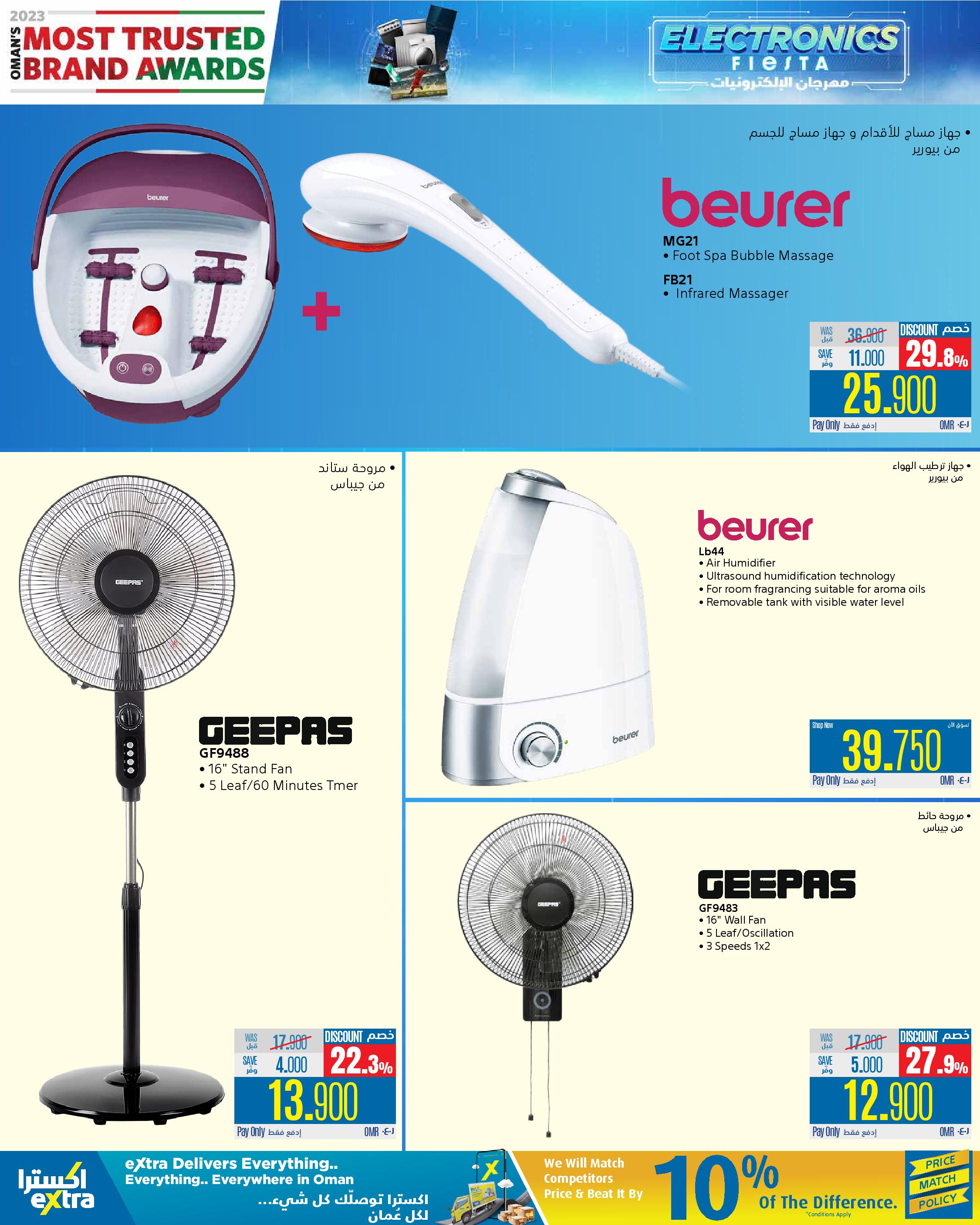 Page 33 at Electronics Fiesta Deals at eXtra Stores Oman