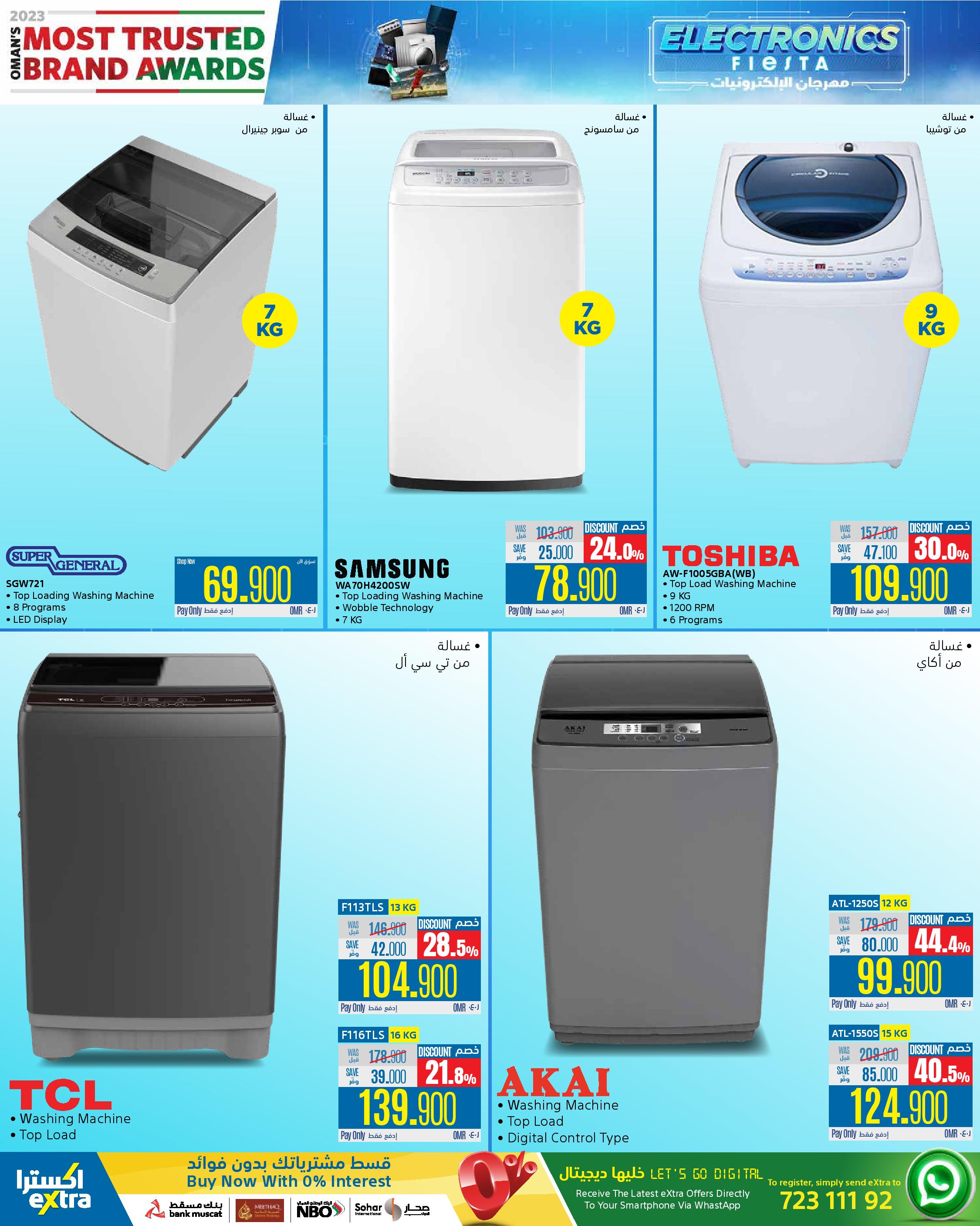 Page 46 at Electronics Fiesta Deals at eXtra Stores Oman