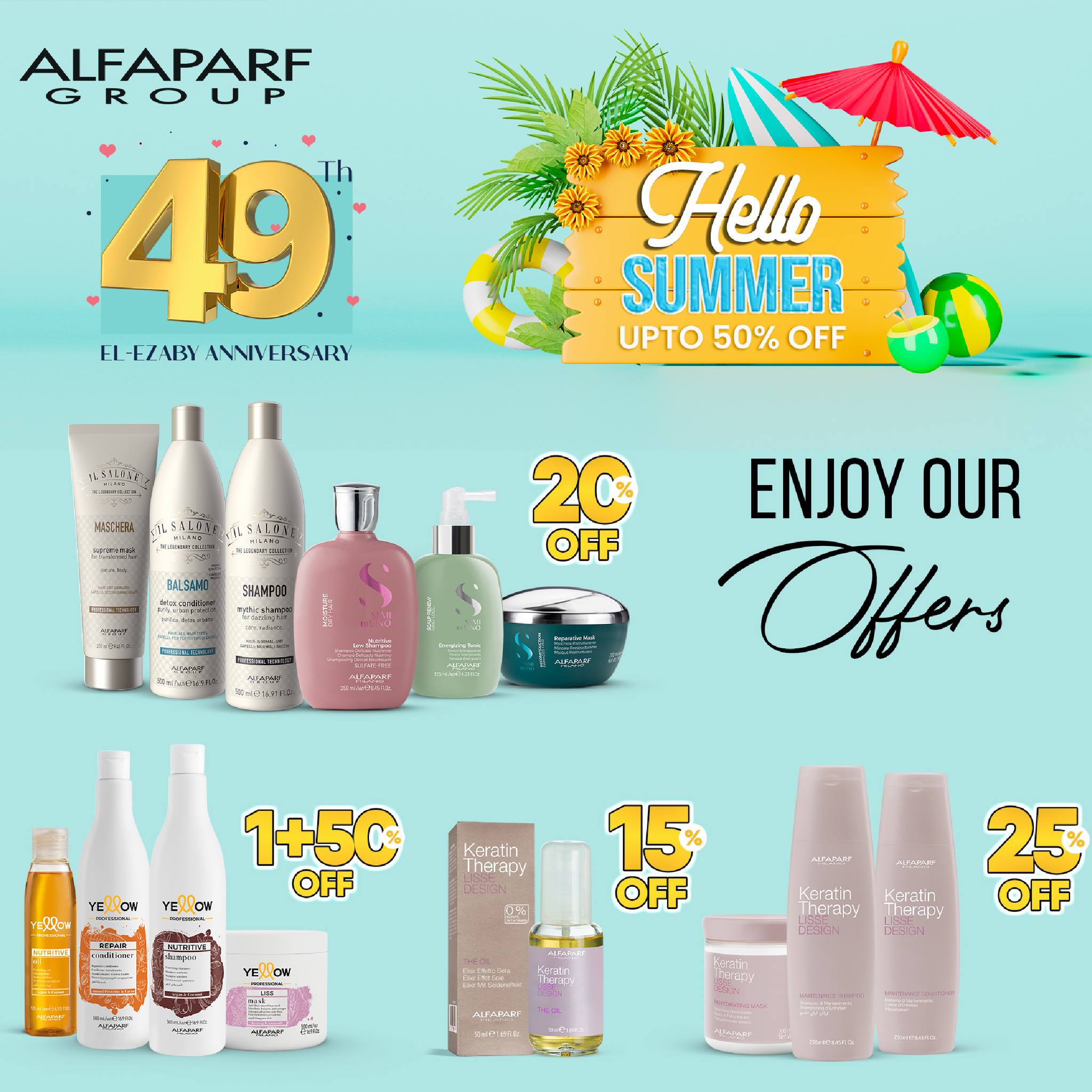 Page 58 at Anniversary offers at El Ezaby Pharmacy