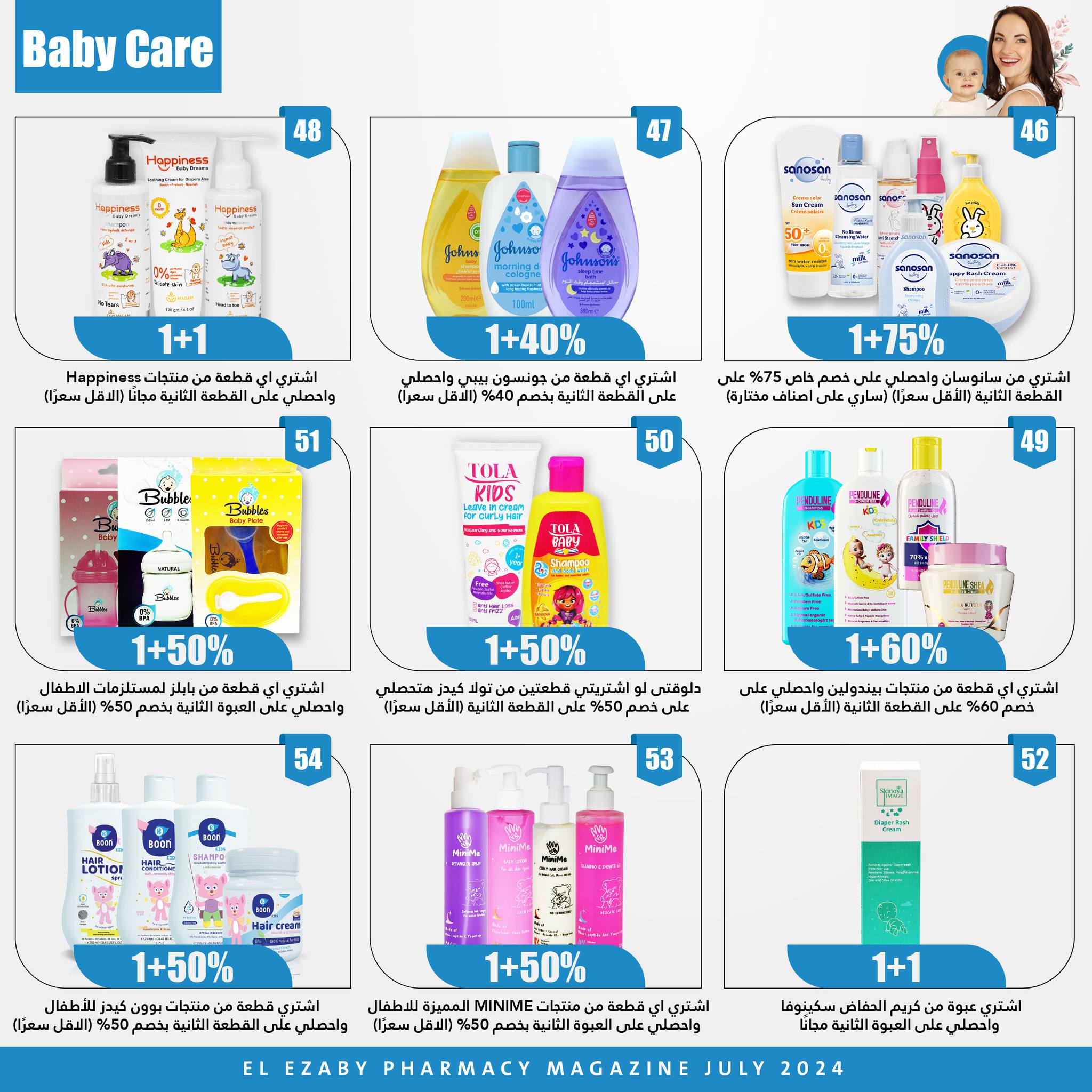 Page 74 at Anniversary offers at El Ezaby Pharmacy