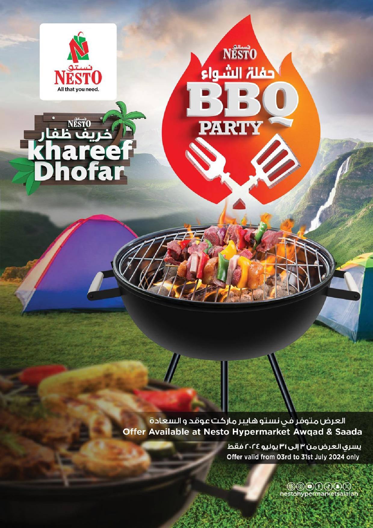 Page 1 at BBQ offers at Nesto Salalah Oman