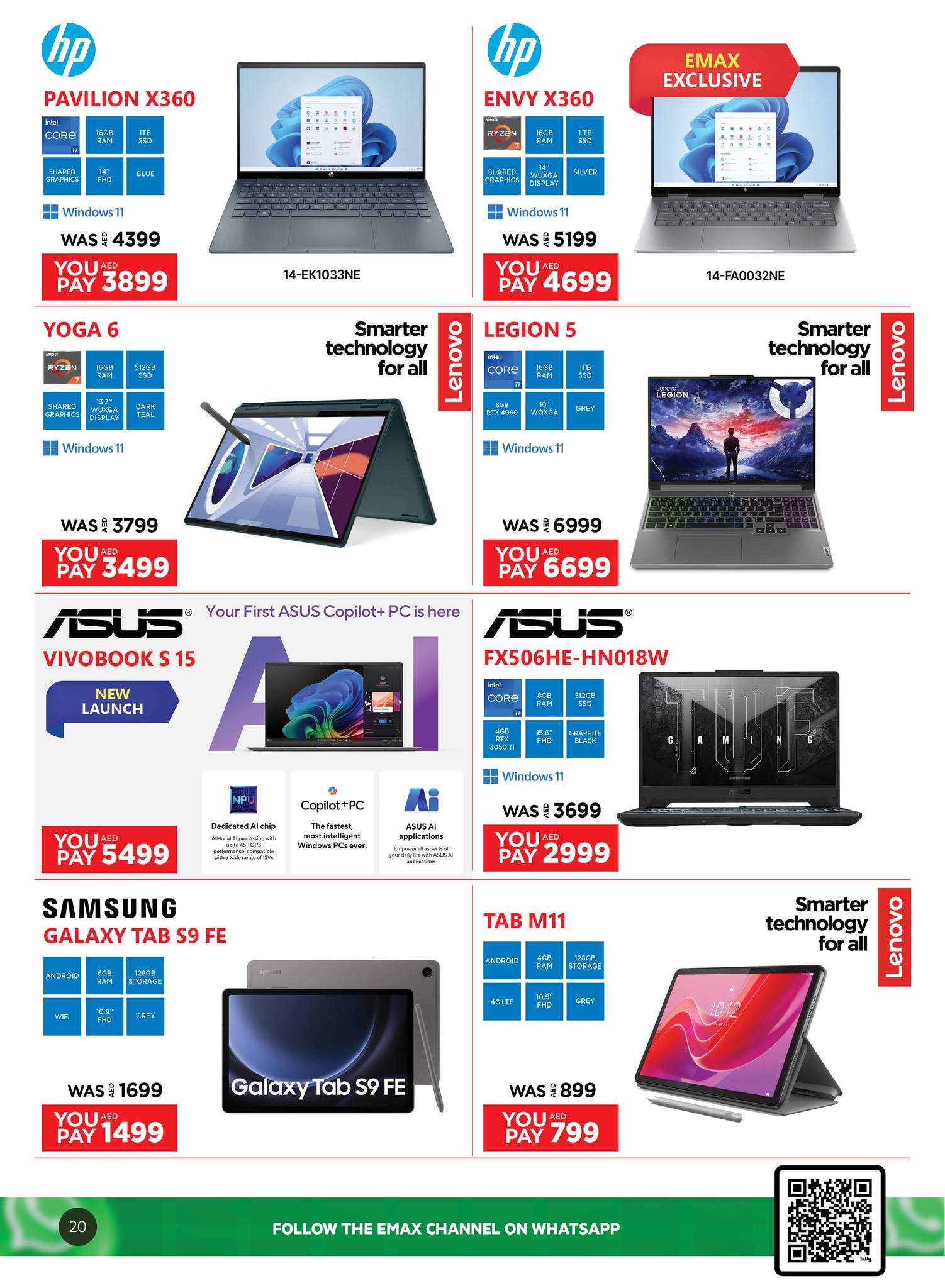 Page 20 at Biggest Mobile Sale at Emax UAE