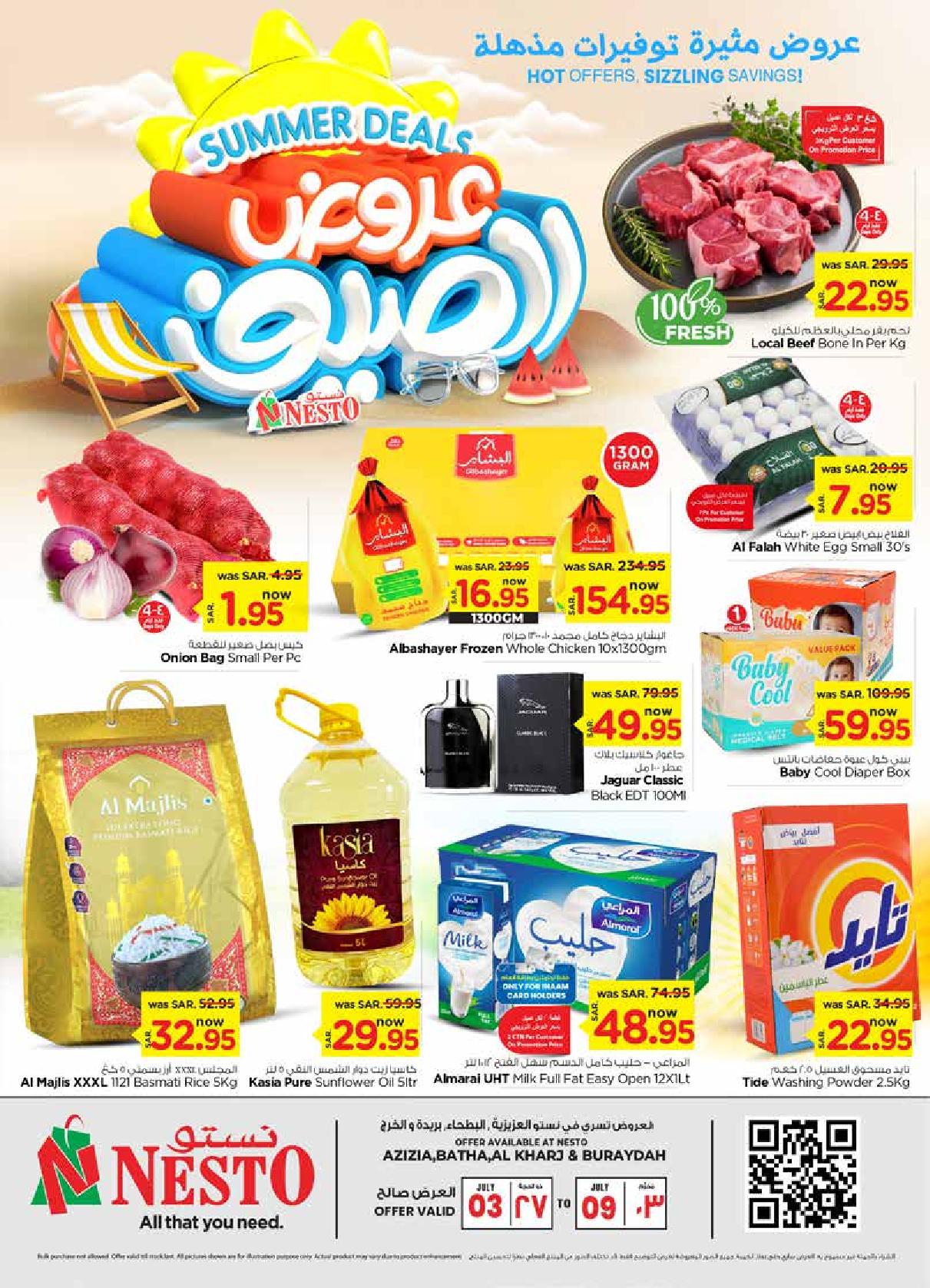 Page 1 at Summer Deals at Nesto Riyadh Buraydah Qassim & Al Kharj