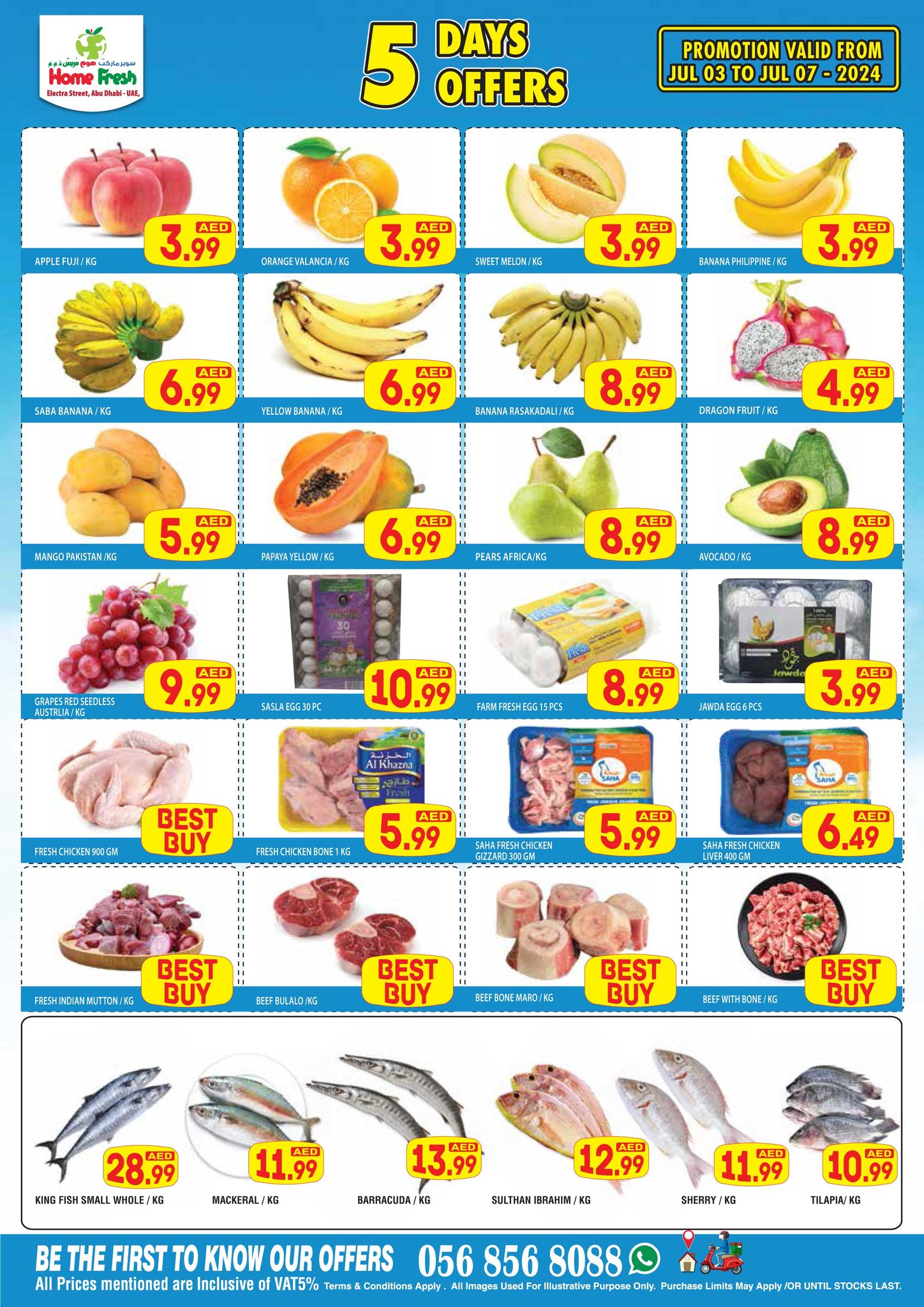 Page 5 at Super Discount offers at Home Fresh Supermarket Abu Dhabi