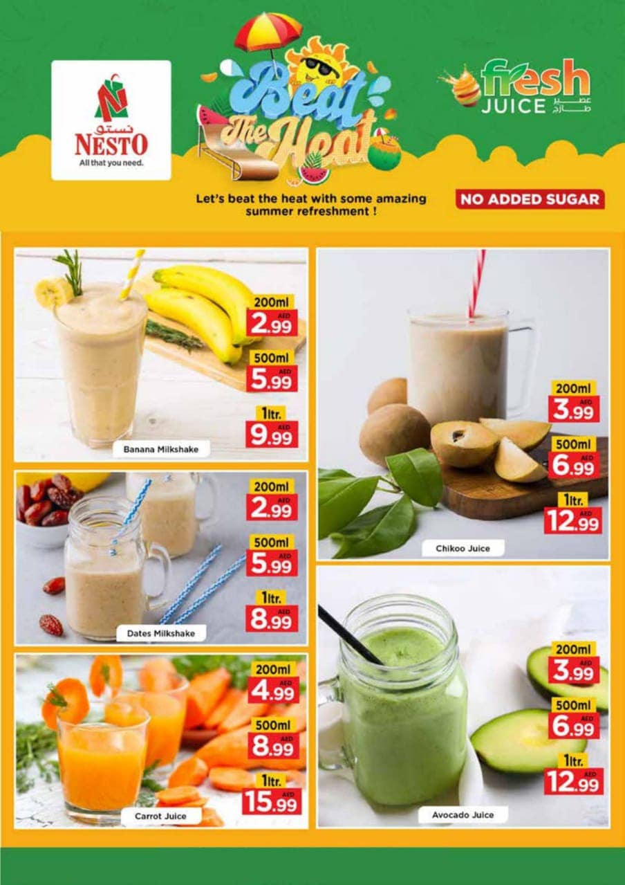 Page 1 at Beat the Heat Deals at Nesto hypermarket UAE