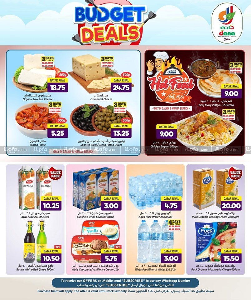 Page 4 at Budget Deals at Dana hypermarket Qatar