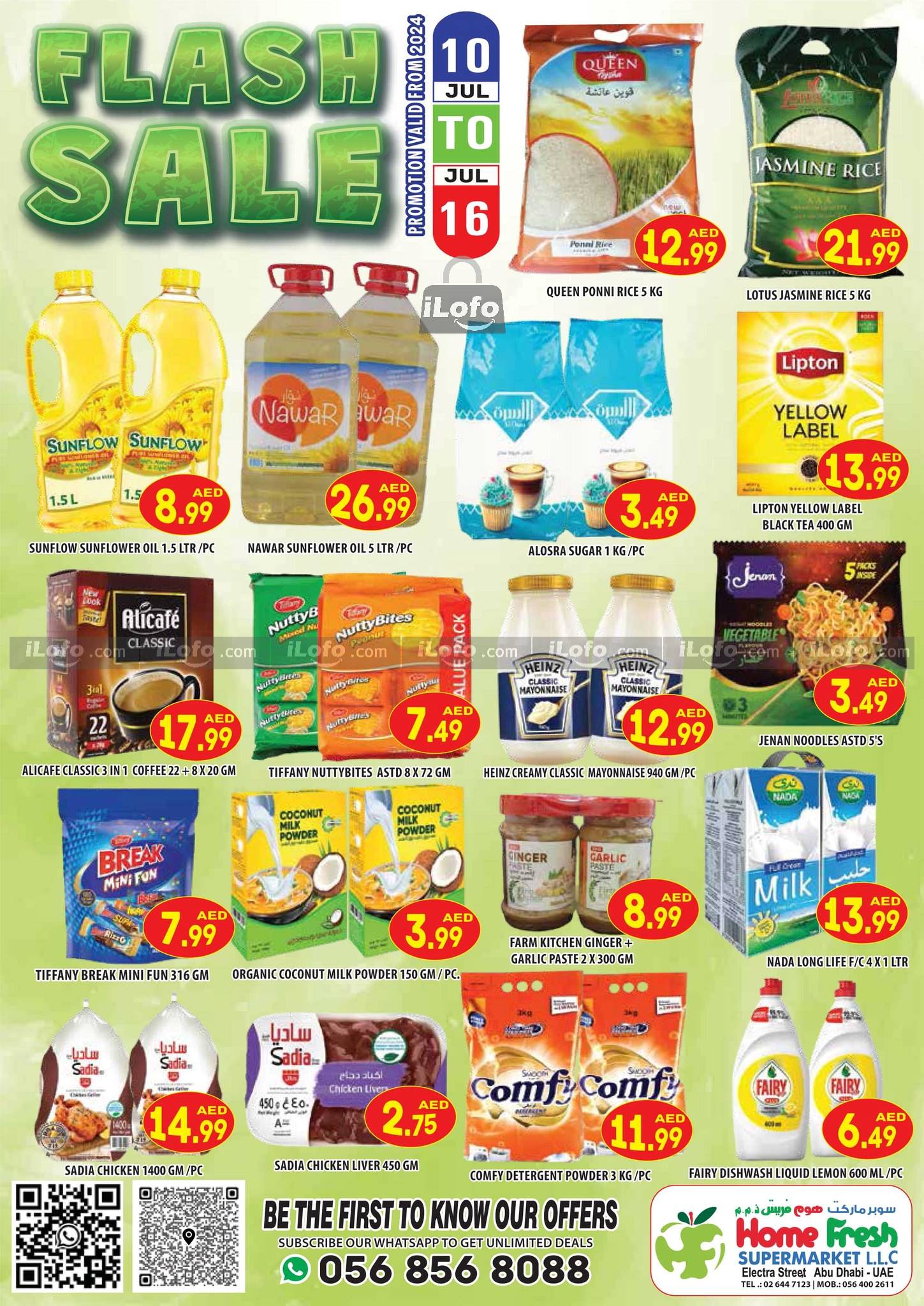 Page 1 at Flash Sale at Home Fresh Supermarket Abu Dhabi