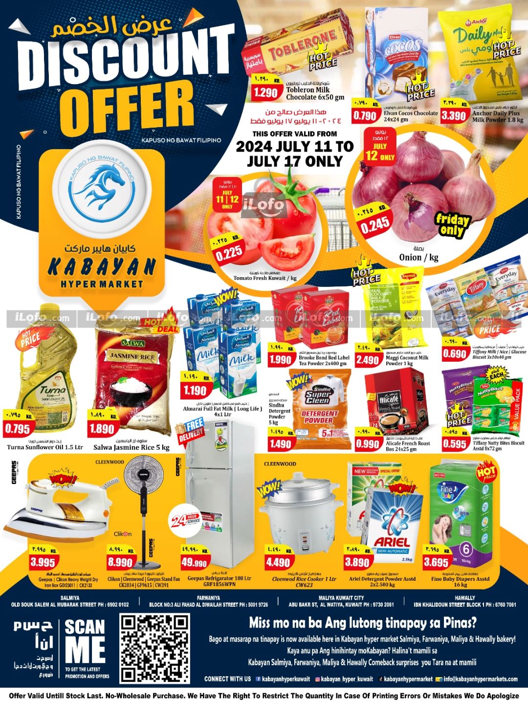 Page 1 at discount offer at Kabayan Hypermarket Kuwait