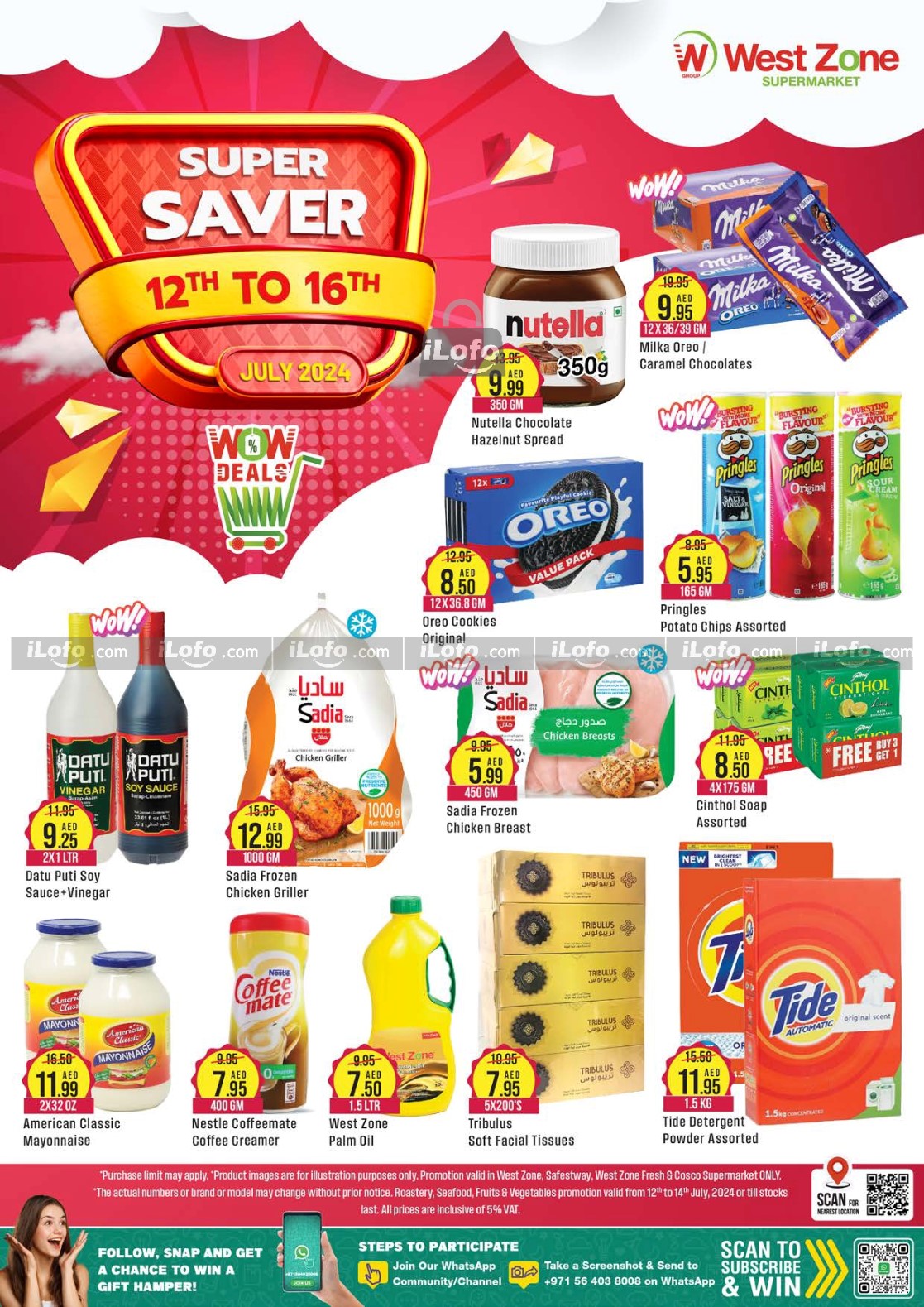 Page 1 at Super Savers at West Zone Supermarket UAE