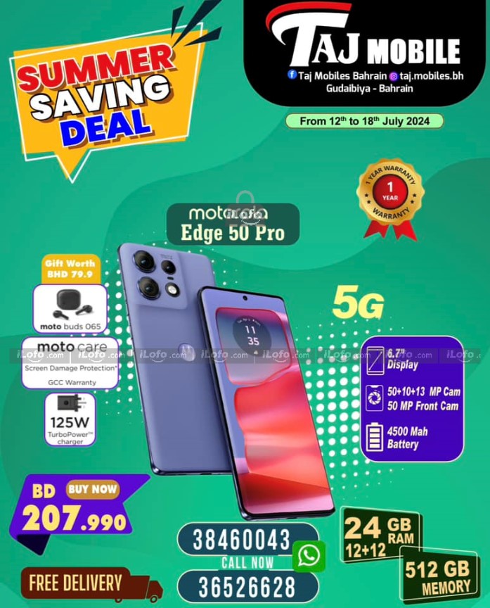 Page 16 at Summer Deals at Taj Mobiles Bahrain