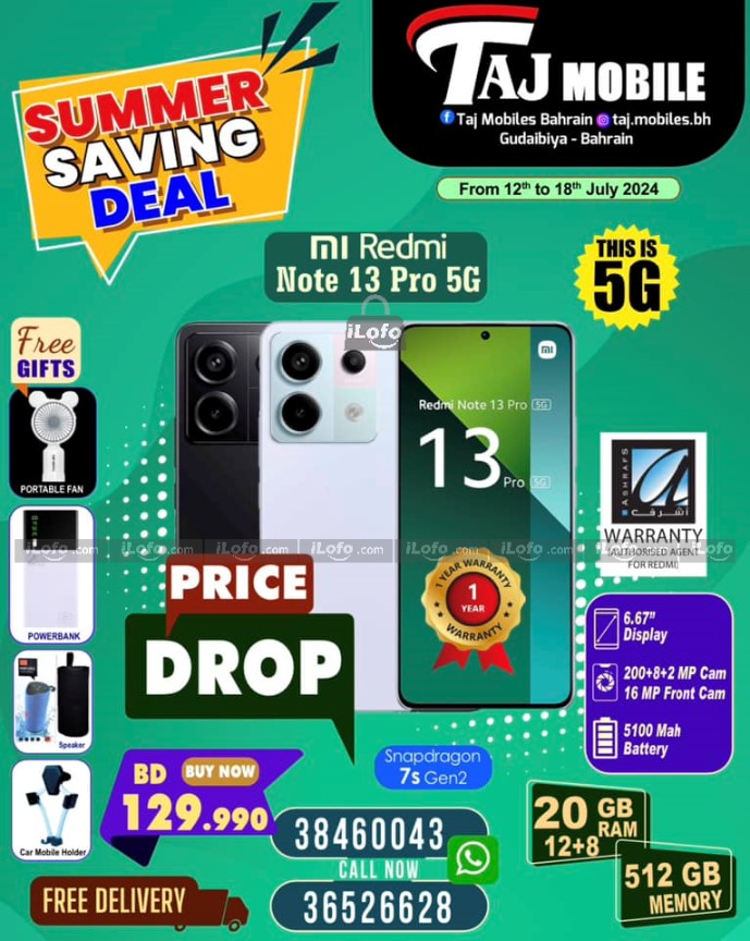 Page 30 at Summer Deals at Taj Mobiles Bahrain