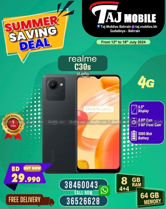 Page 43 at Summer Deals at Taj Mobiles Bahrain