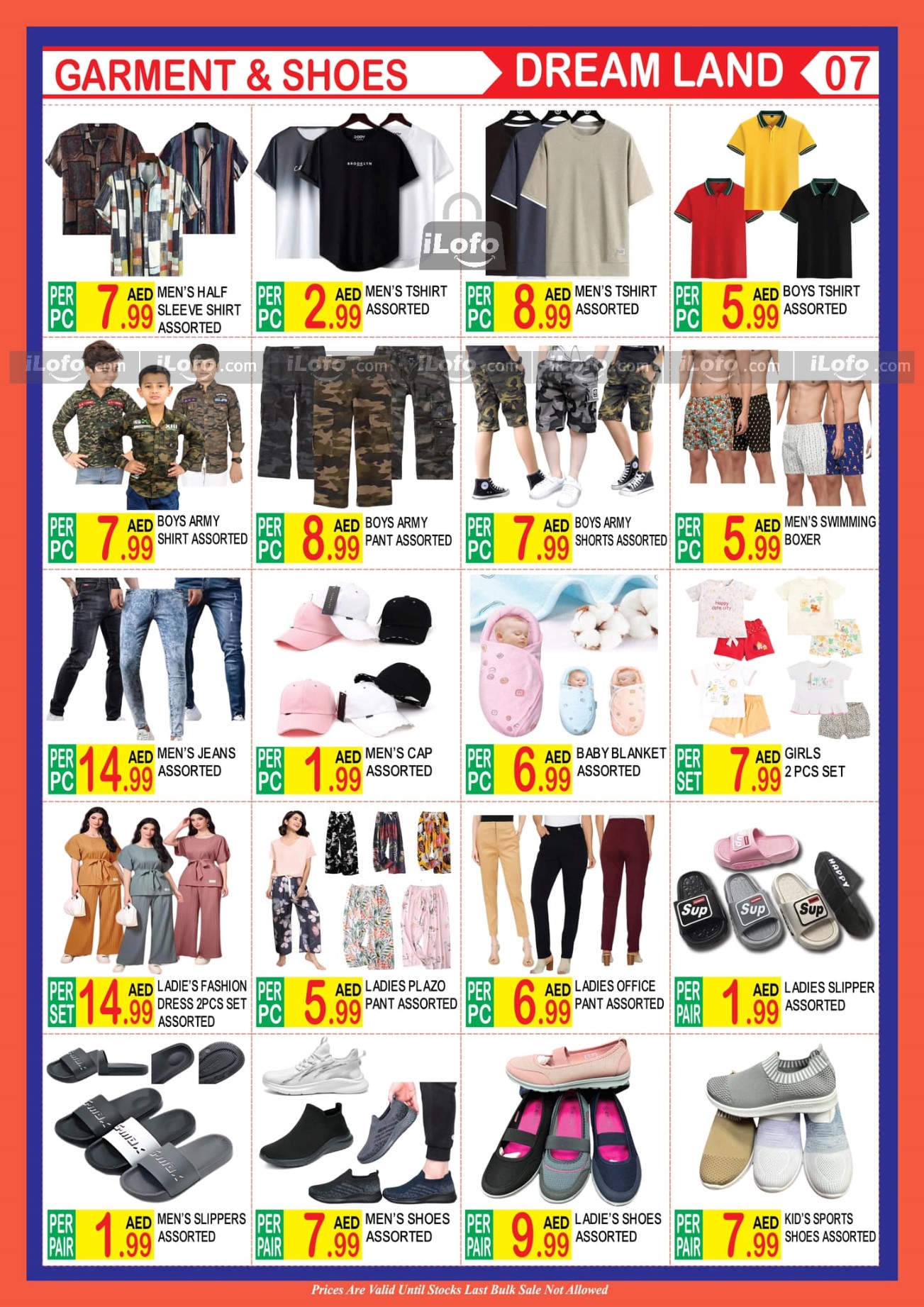 Page 7 at Dream Deals at Dream Land Center UAE Deira Dubai