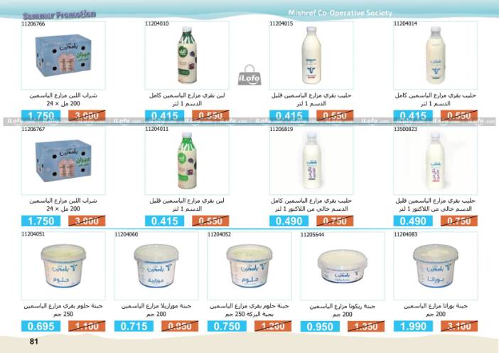 Page 81 at Summer Fest Deals at Mishref Co-operative Society Kuwait