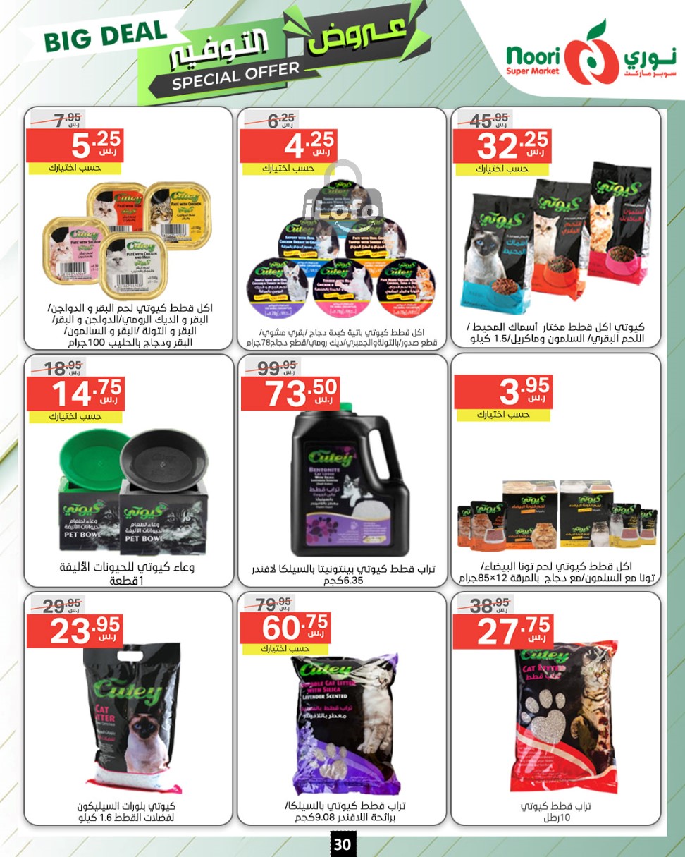 Page 30 at Big Deals at Noori supermarket