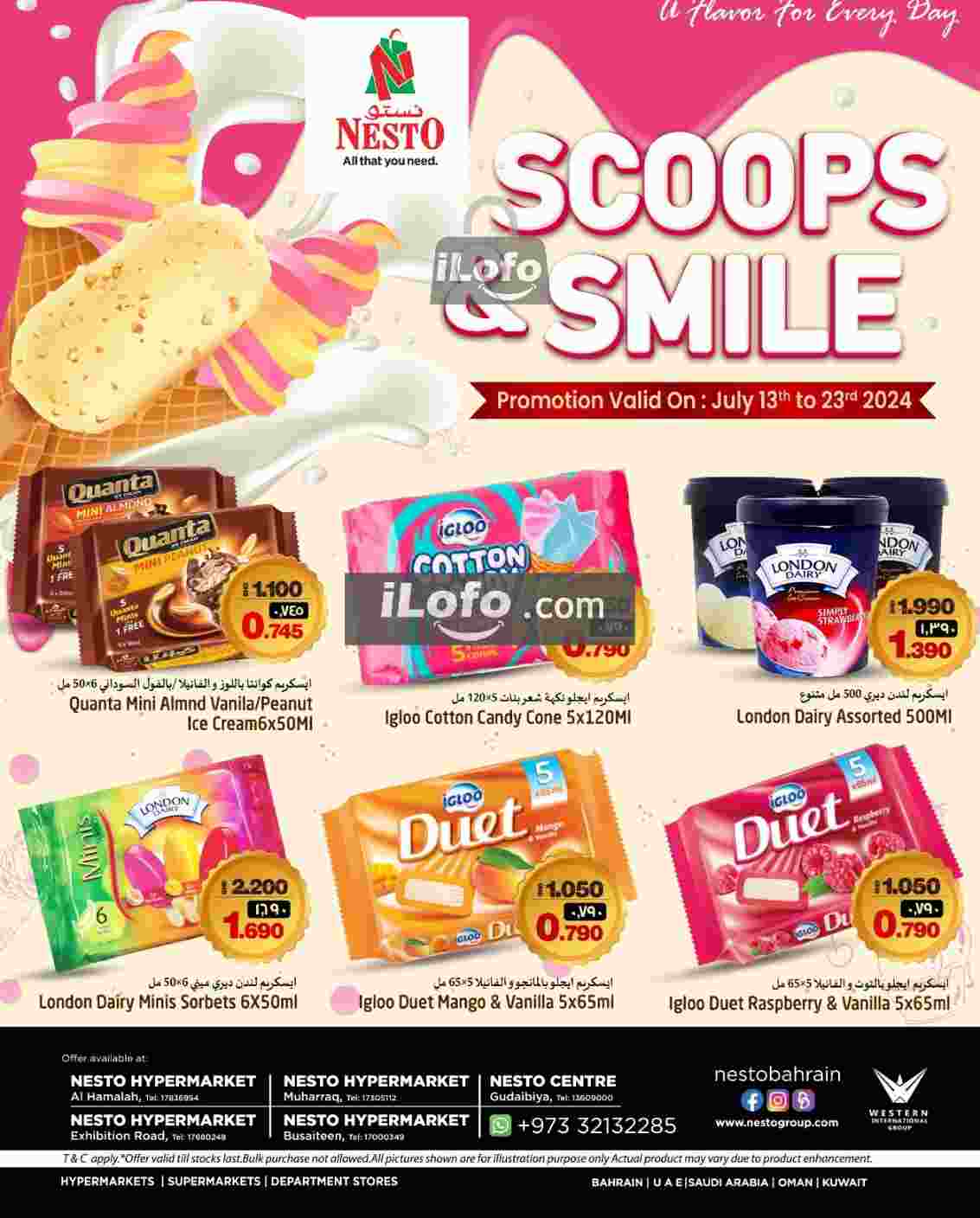 Page 1 at Scoops & Smile Deals at Nesto Hypermarket Bahrain