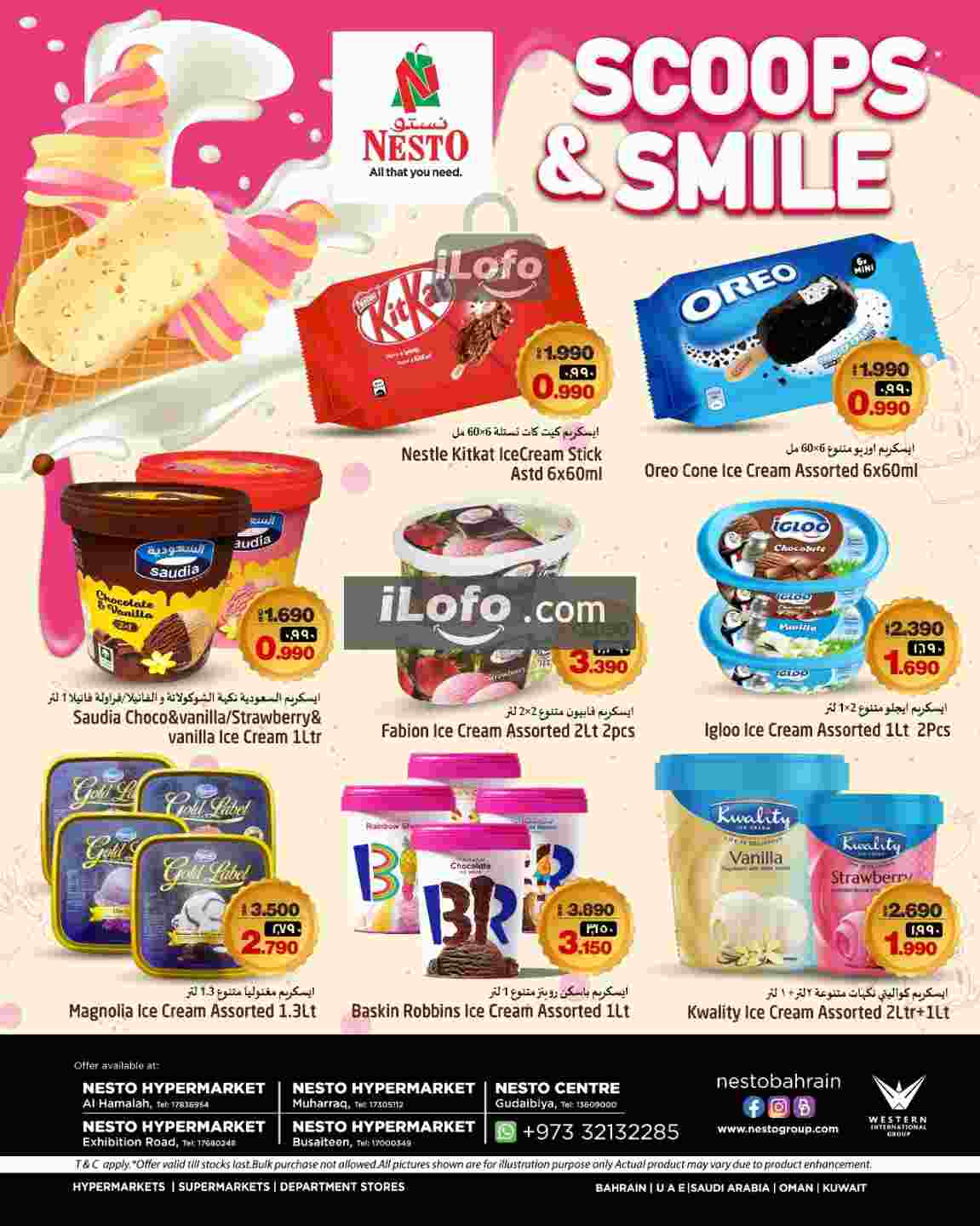 Page 2 at Scoops & Smile Deals at Nesto Hypermarket Bahrain