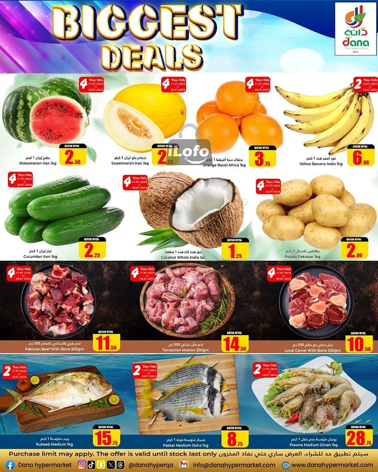 Page 2 at Biggest Deals at Dana hypermarket Qatar