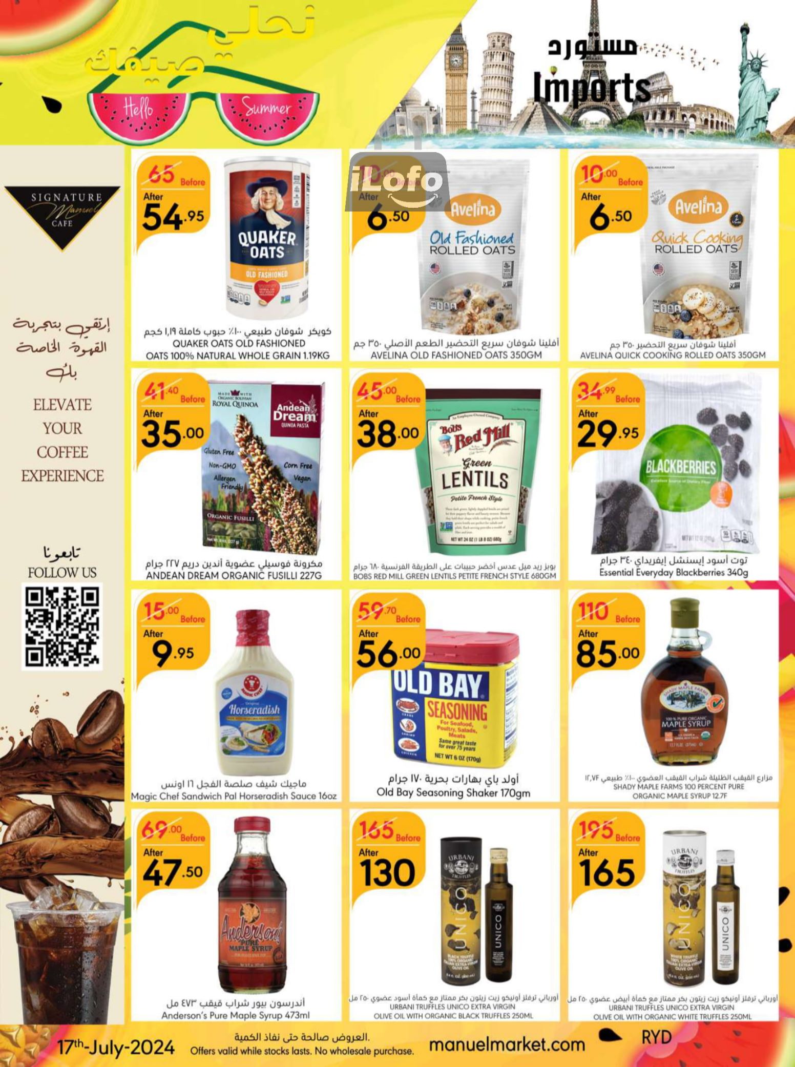 Page 10 at Hello Summer offers at Manuel market Riyadh