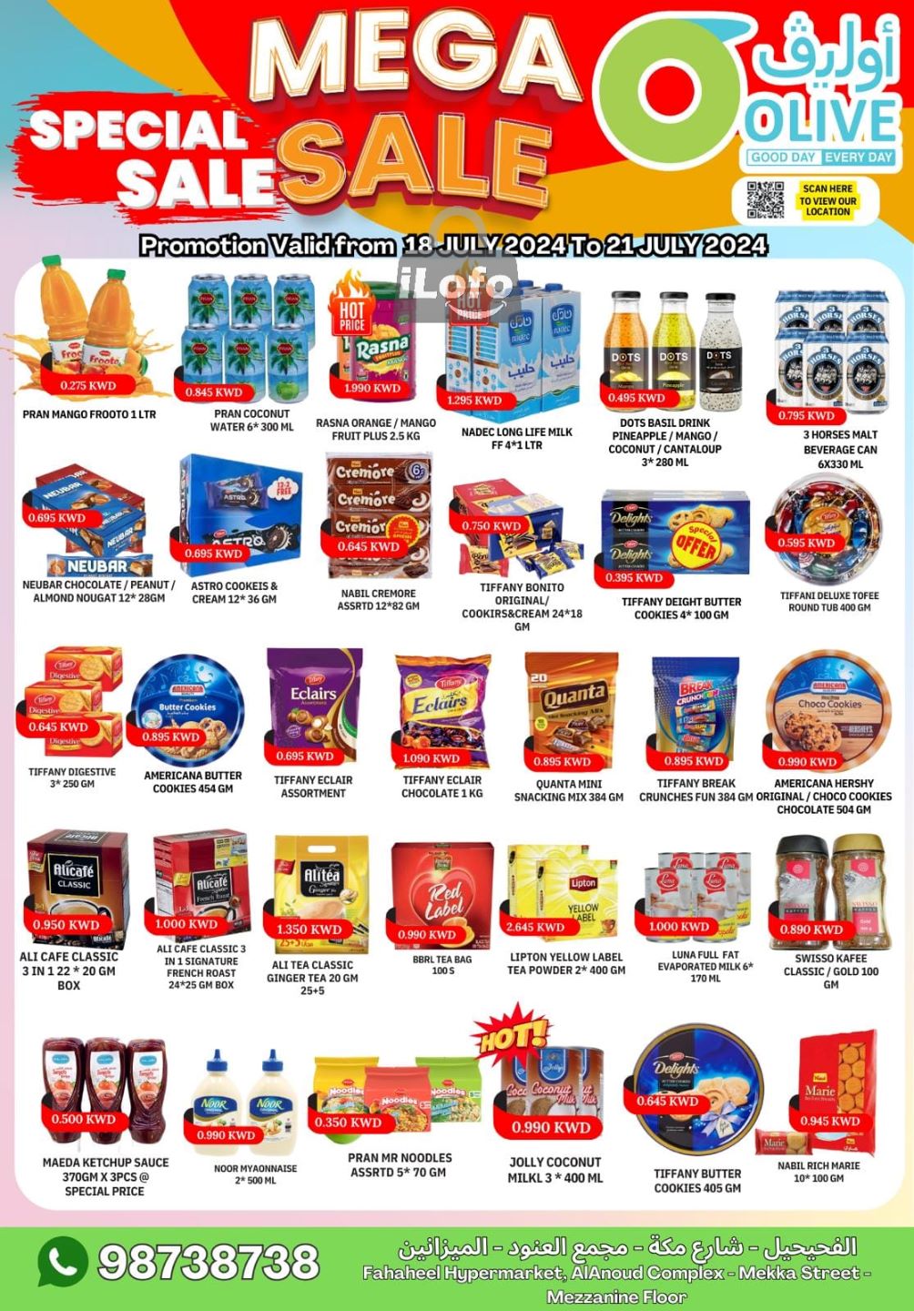 Page 1 at Mega offer at Olive Market Kuwait