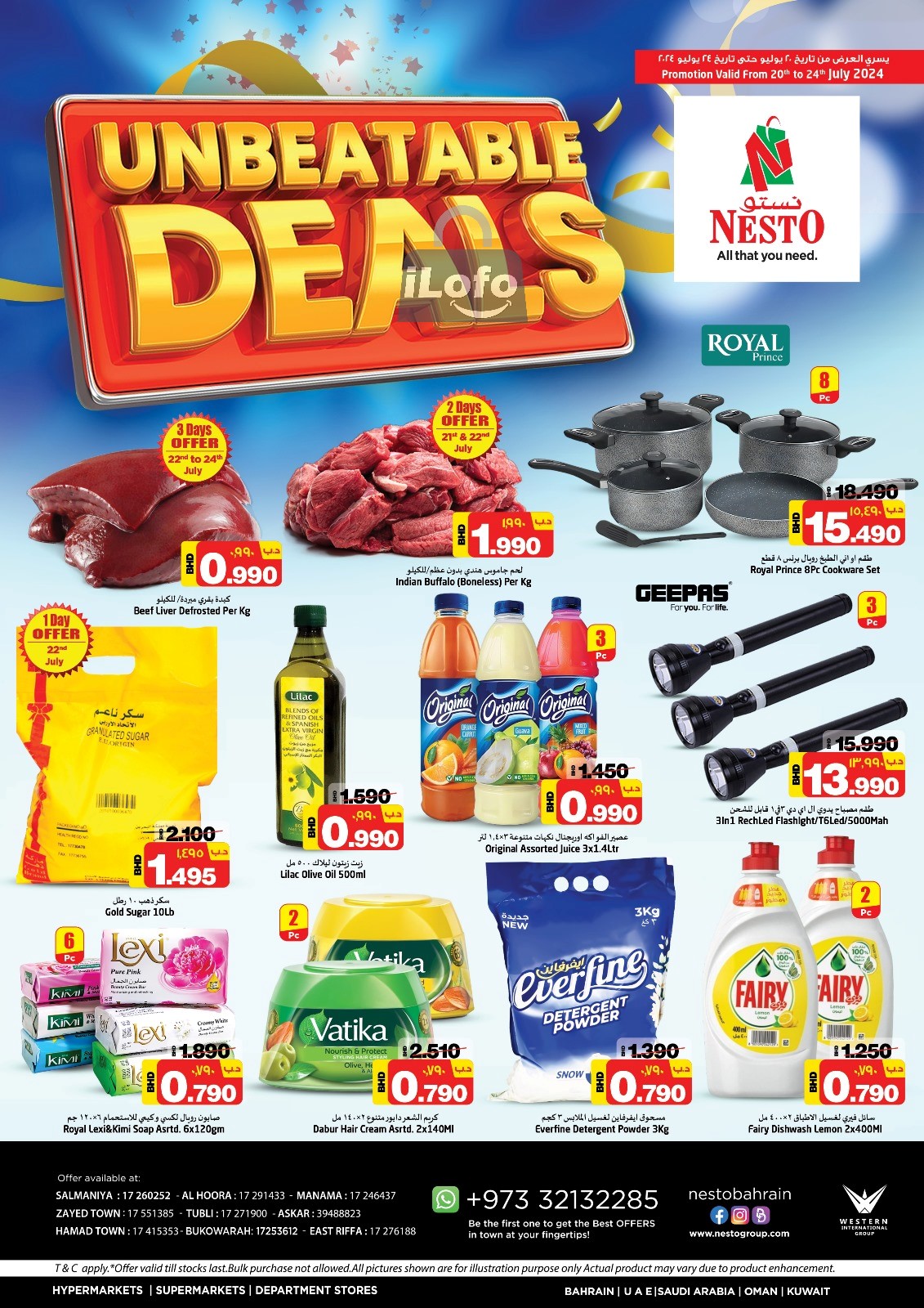 Page 1 at Unbeatable Deals at Nesto Bahrain