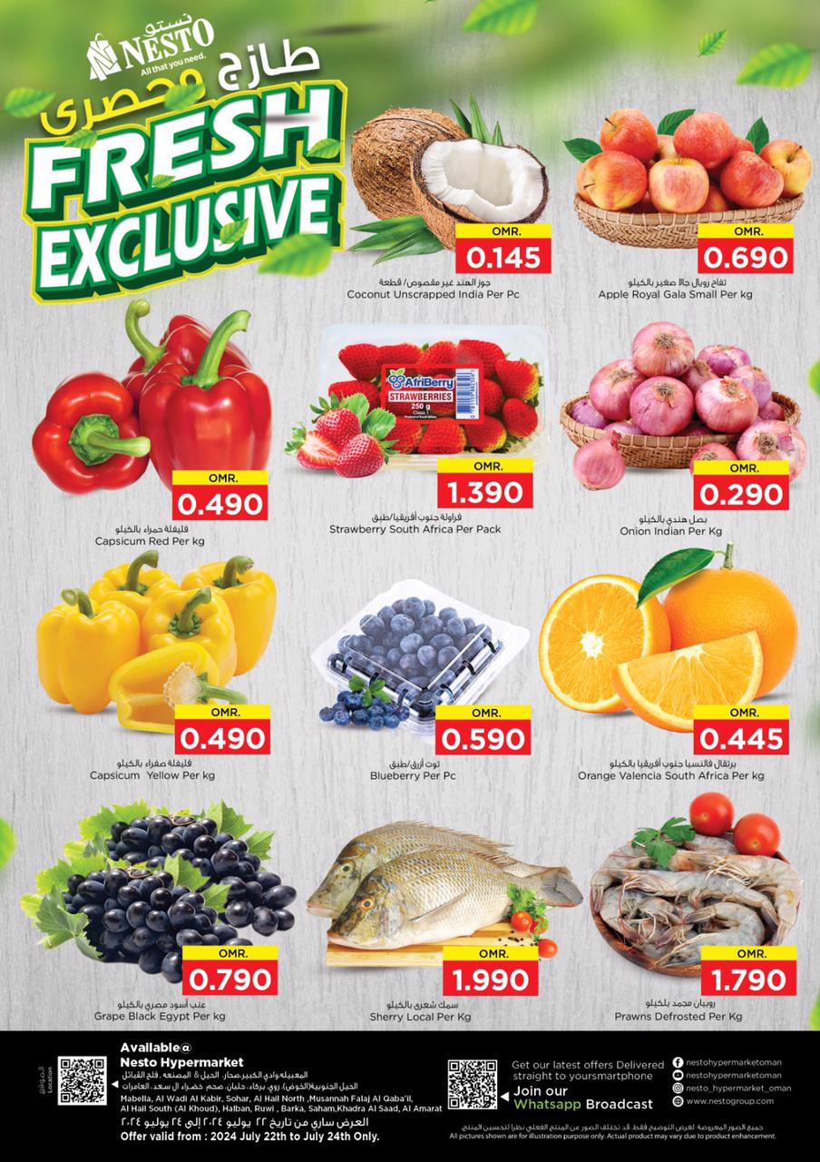 Page 1 at Fresh Exclusive Deals at Nesto Hypermarket Oman