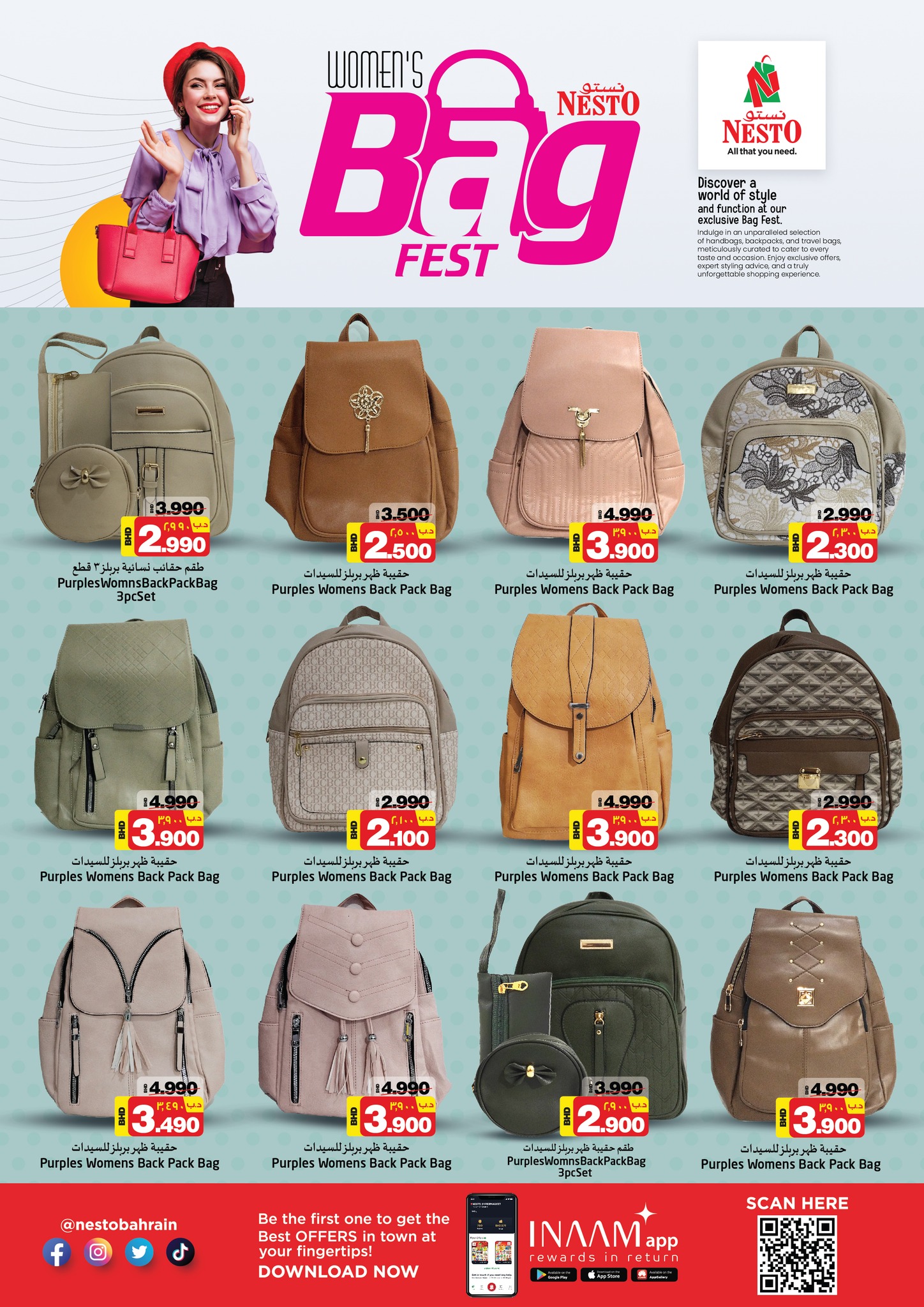 Page 2 at Women Bag Fest Deals at Nesto Bahrain