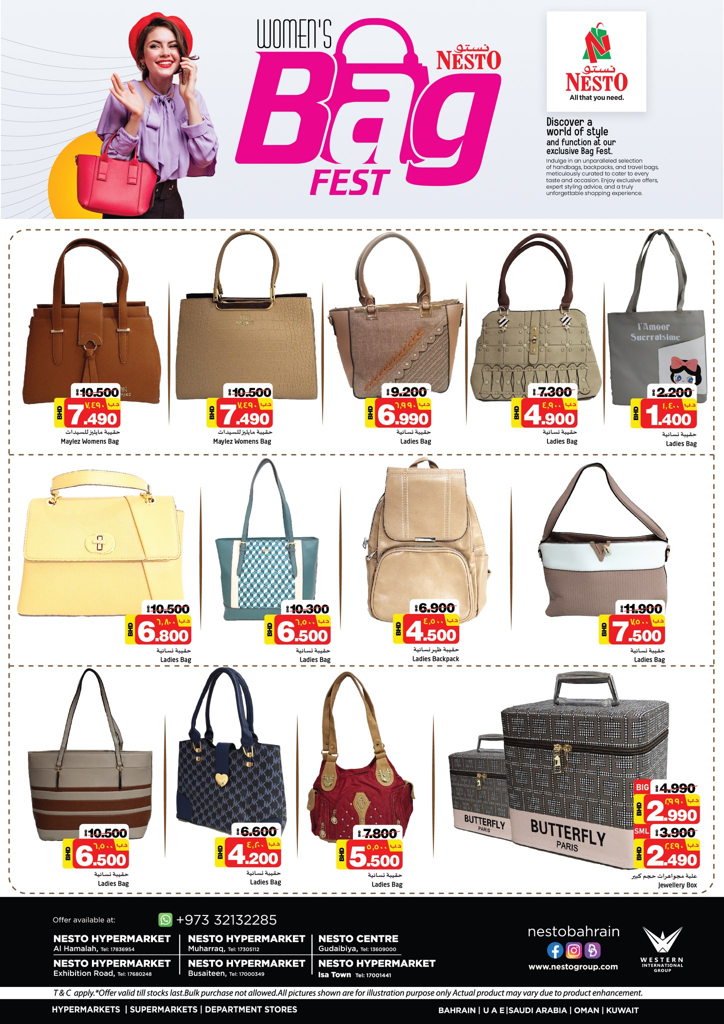 Page 6 at Women Bag Fest Deals at Nesto Bahrain