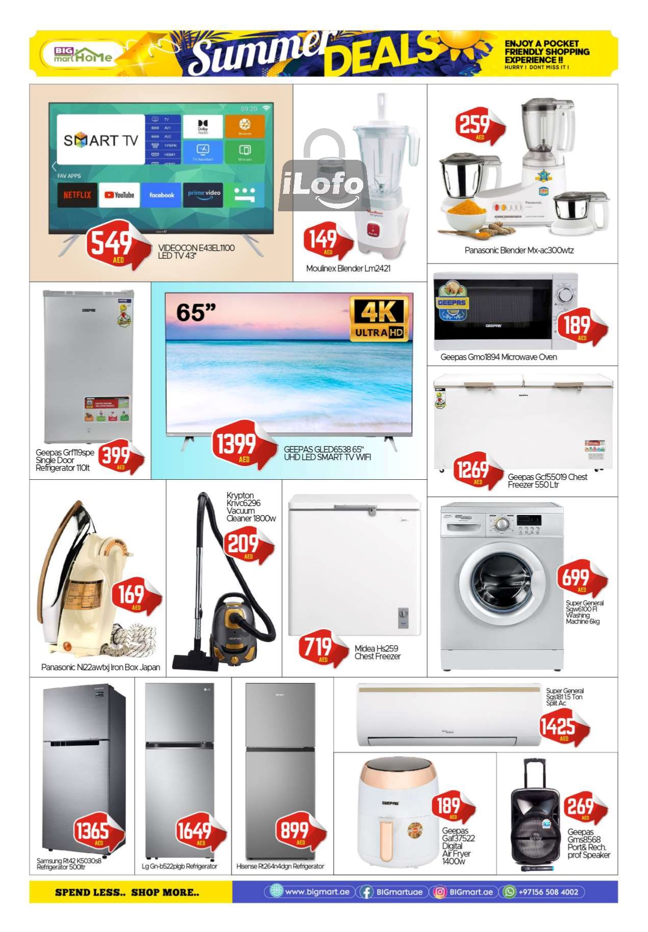 Page 15 at Summer Deals at Big mart UAE