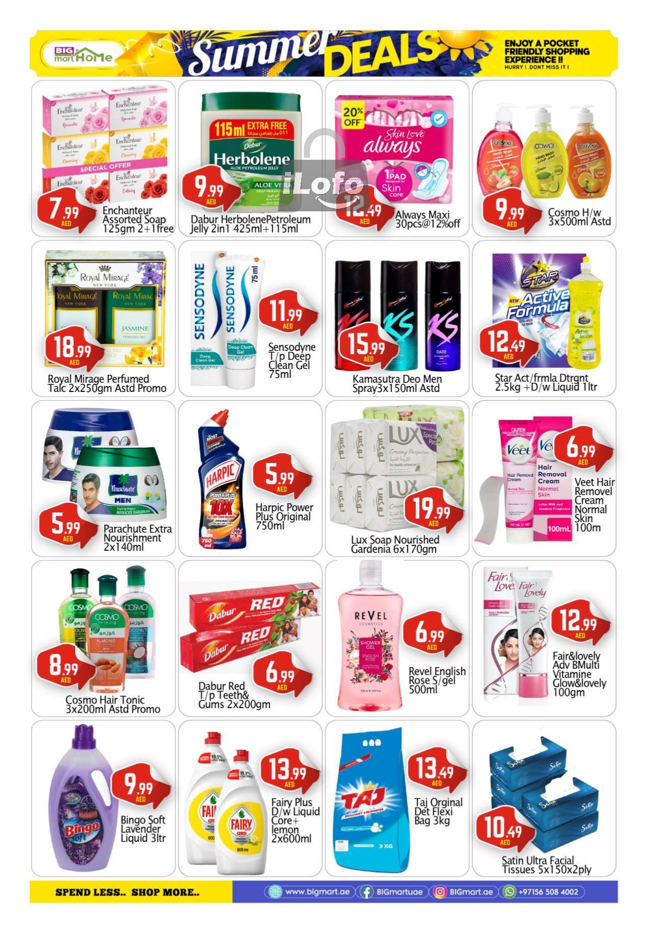 Page 9 at Summer Deals at Big mart UAE