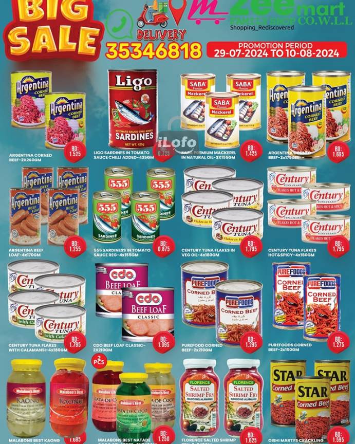 Page 3 at Big Sale at Zee mart Bahrain