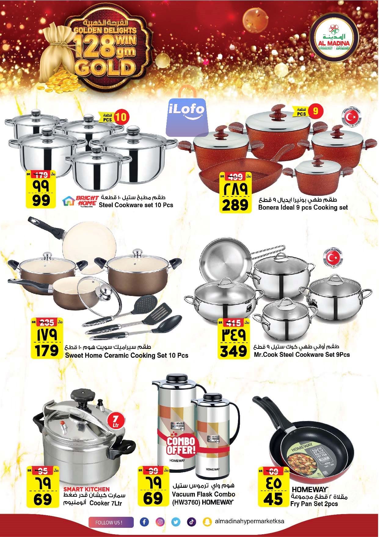 Page 22 at Golden Delights Deals at Al Madina Hypermarket KSA