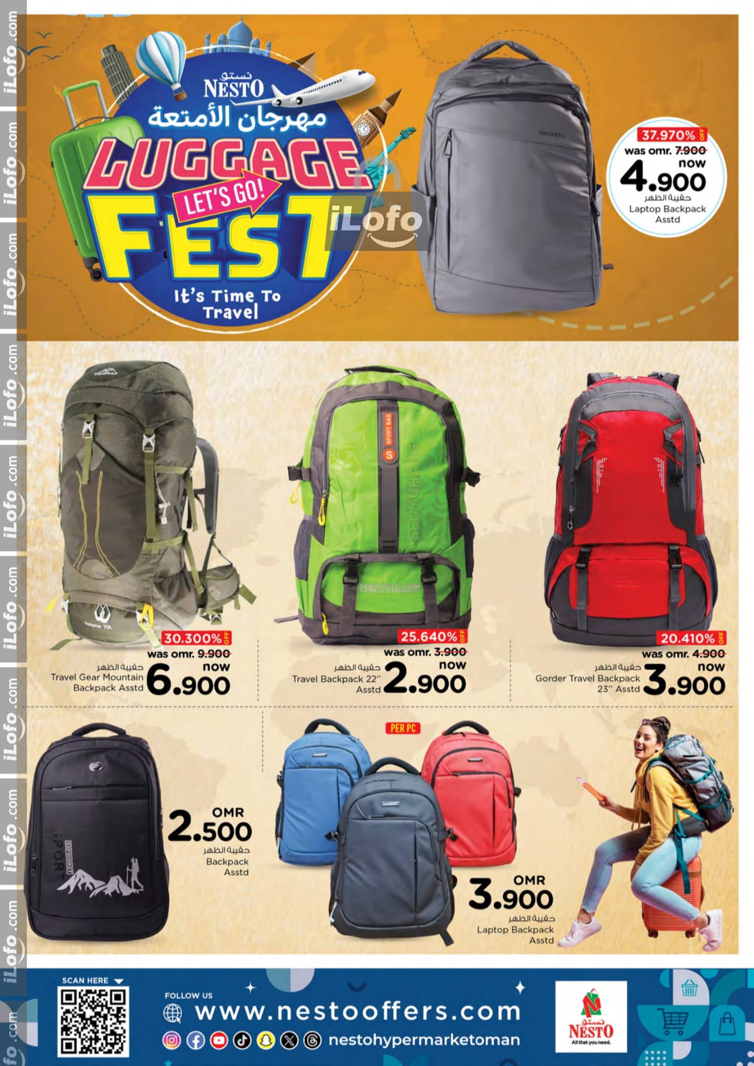 Page 4 at Luggage Fest Offer at Nesto Hypermarket Oman