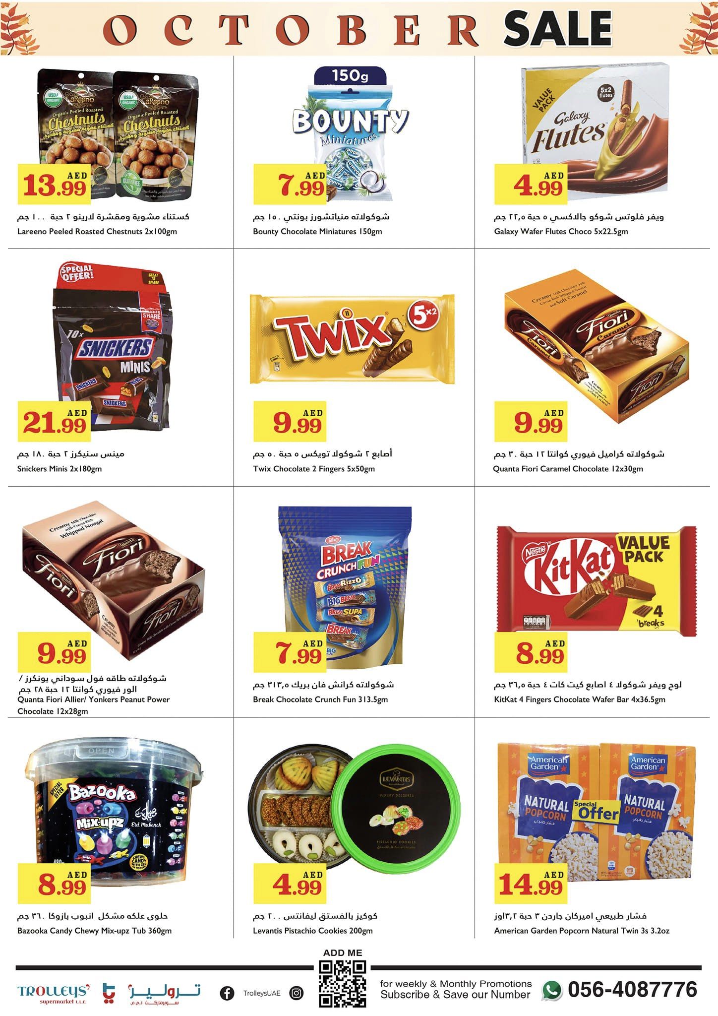 Page 4 at October Sale at Trolleys supermarket UAE