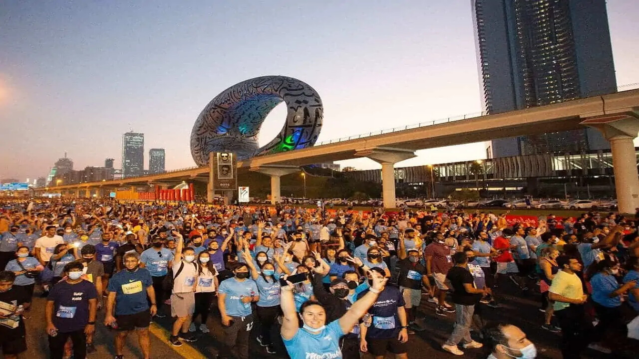 This weekend, Dubai Run takes over Sheikh Zayed Road, therefore no cars are allowed