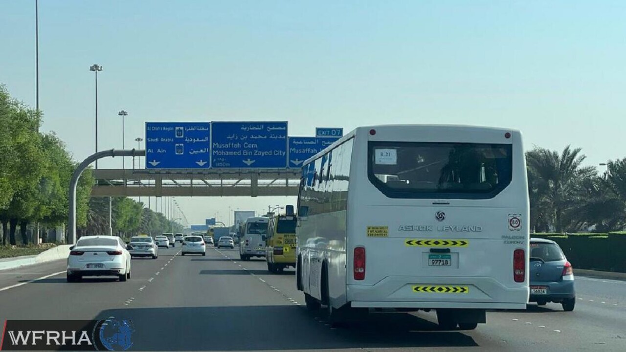 The Integrated Transport Centre announces a 3-day ban on certain vehicles entering Abu Dhabi